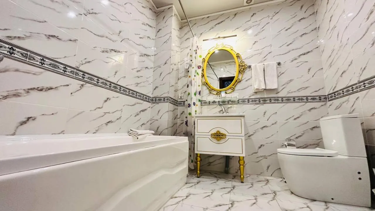 Shower in Garden Plaza Bukhara