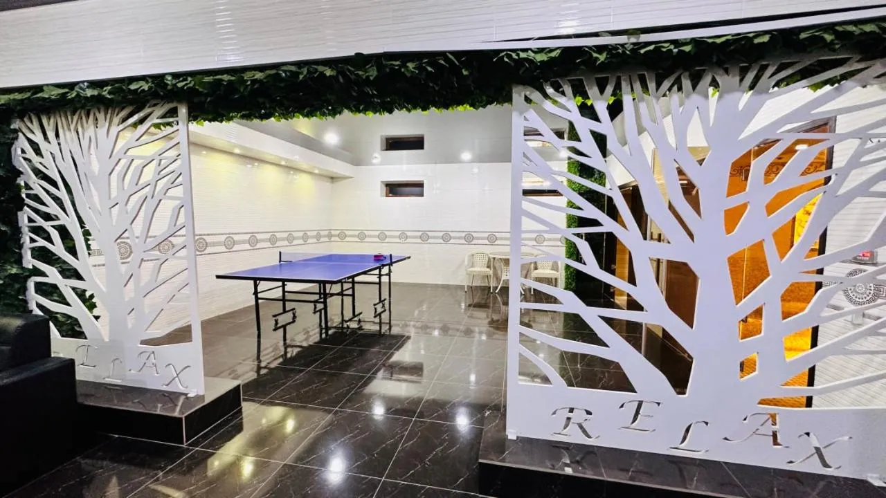 Table tennis in Garden Plaza Bukhara