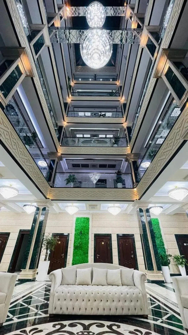 Seating area in Garden Plaza Bukhara