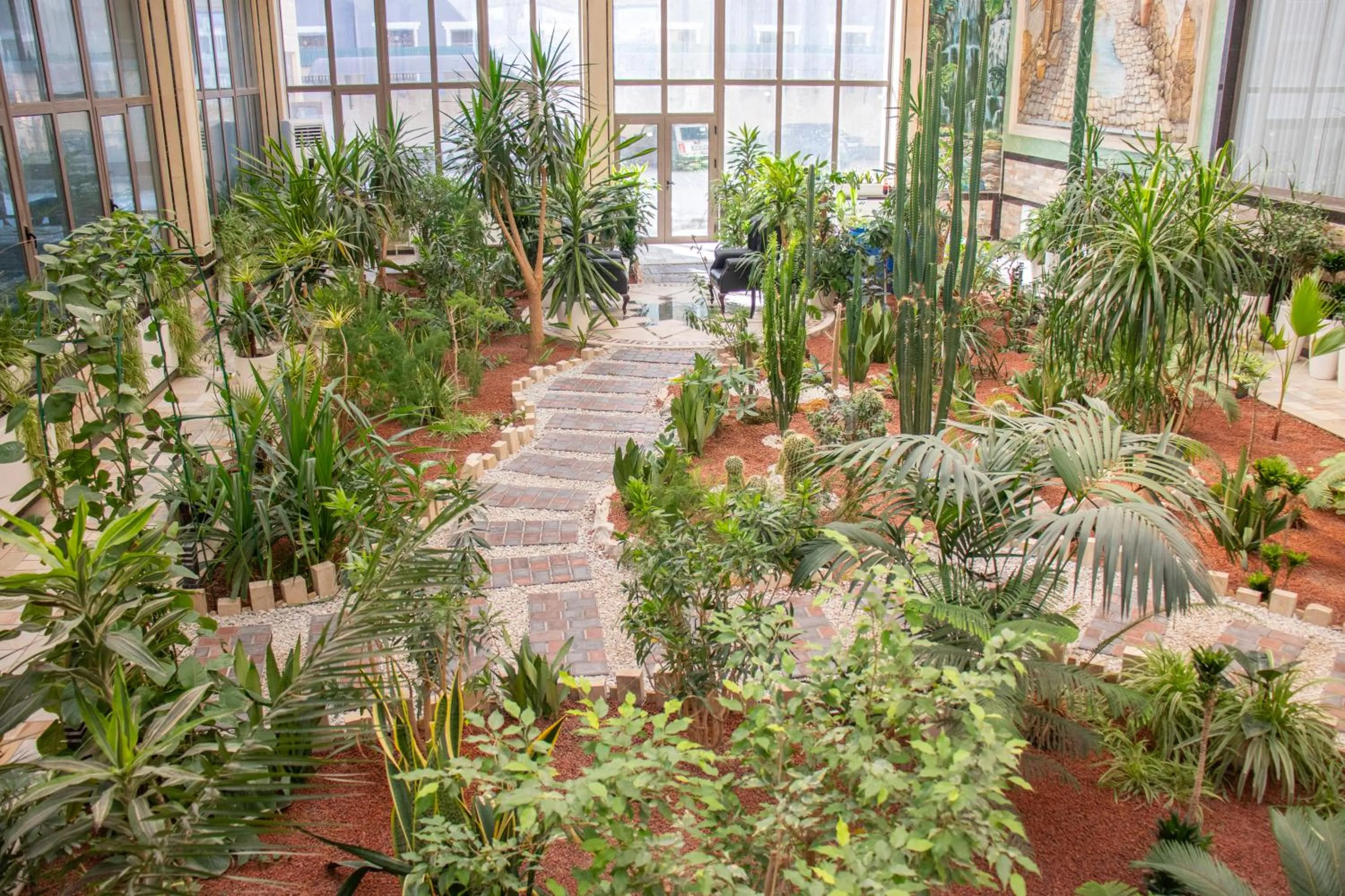 Garden in Garden Plaza Bukhara