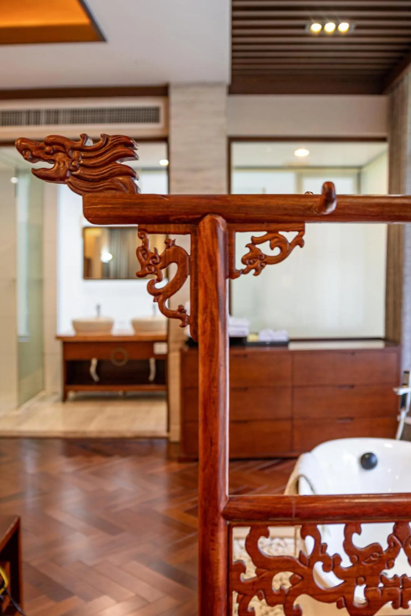 Bed in Guilin Zizhou Panorama Resort