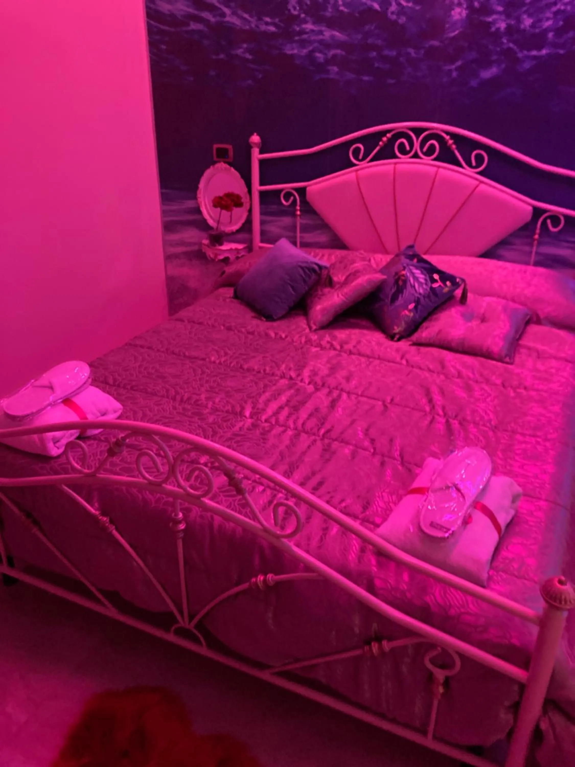 Bed in B&B LA REGGIA DI RIHANNA spa