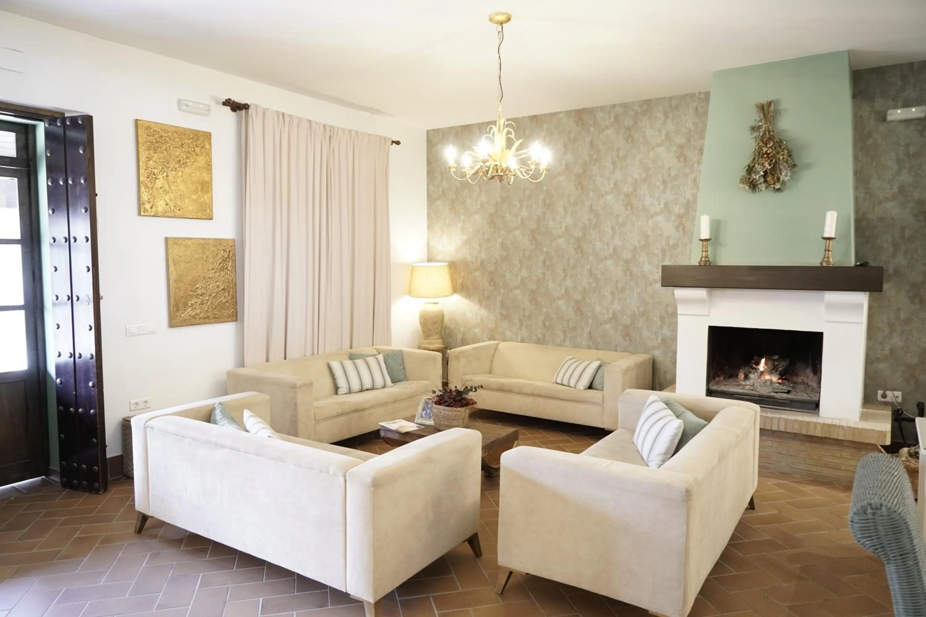 Living room in Hospedarte Cazadero Real