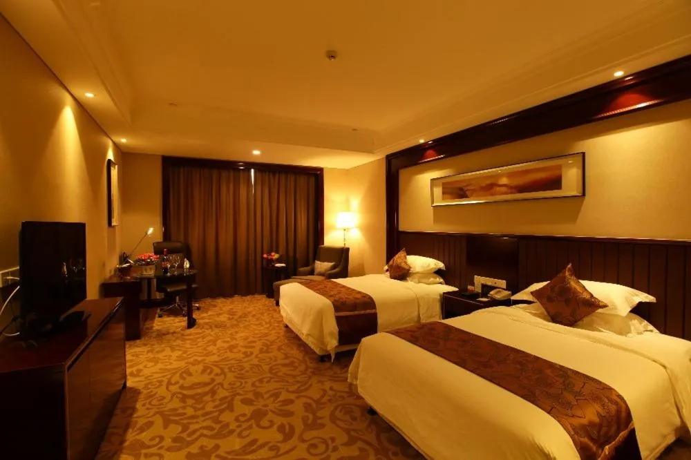 Bed in Ramada Changzhou