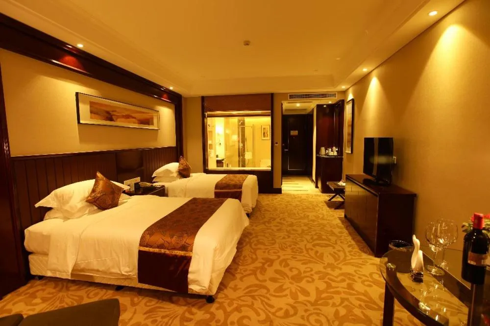 Bed in Ramada Changzhou
