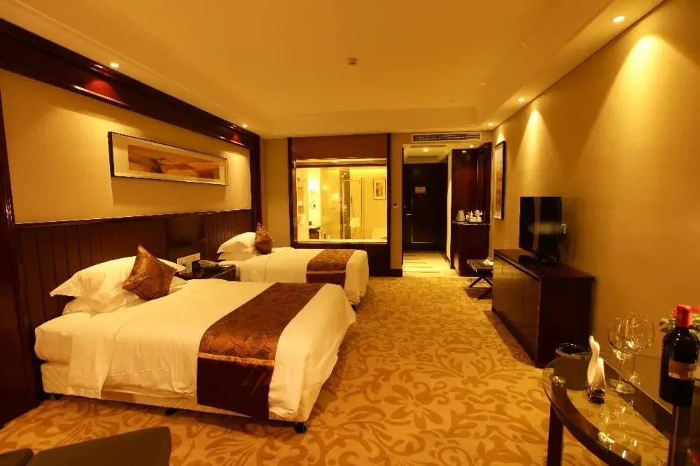 Superior Twin Room in Ramada Changzhou Superior Twin Room in Ramada Changzhou