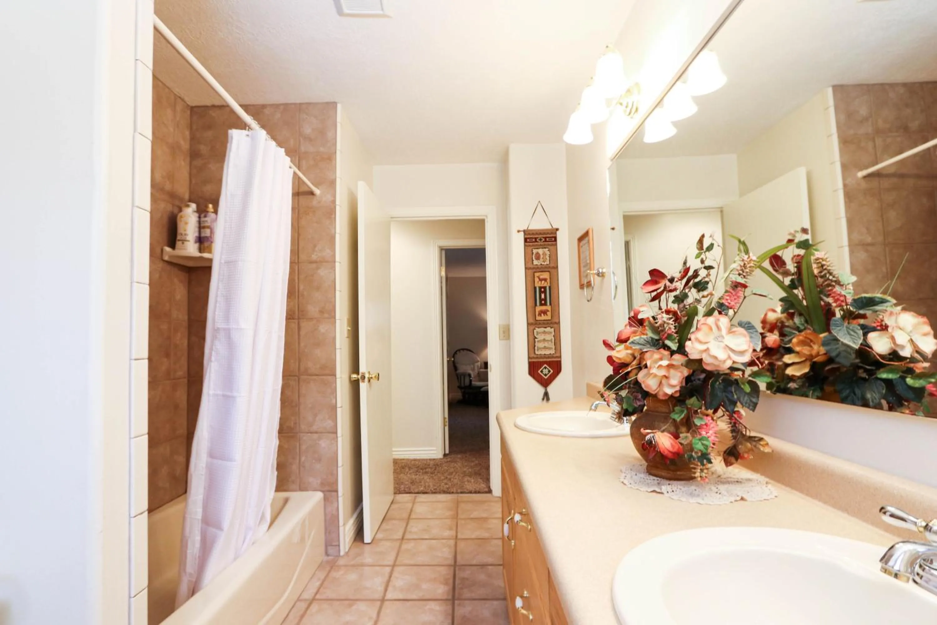 Bathroom in South Fork Cabin