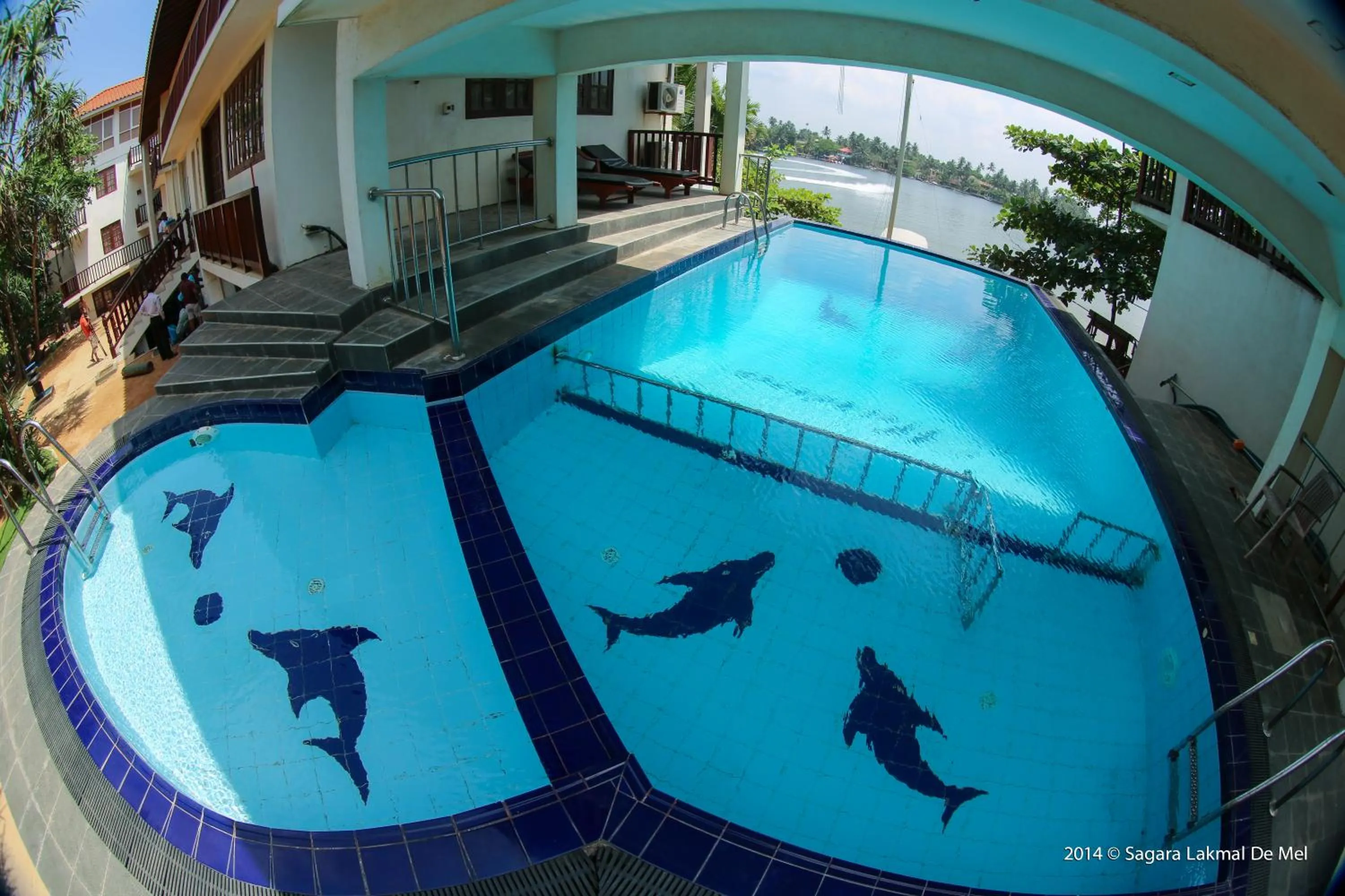 Swimming pool in Marina Bentota