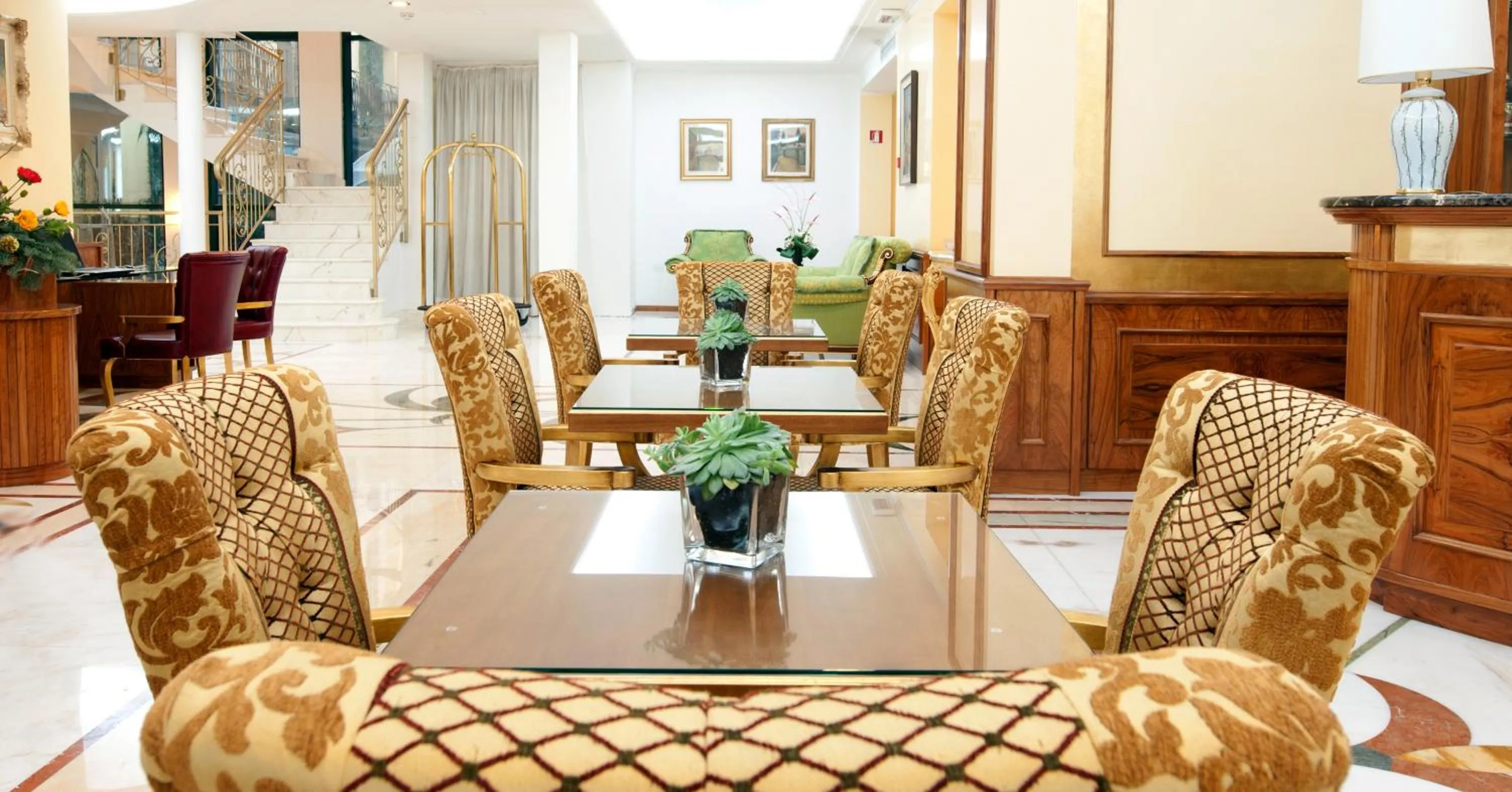 Decorative detail in Hotel Marconi