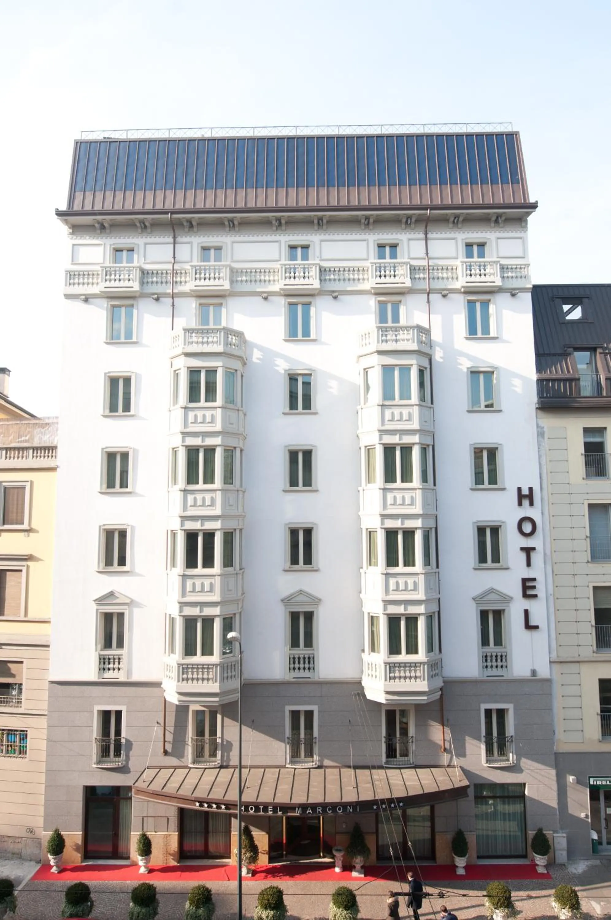 Facade/entrance in Hotel Marconi