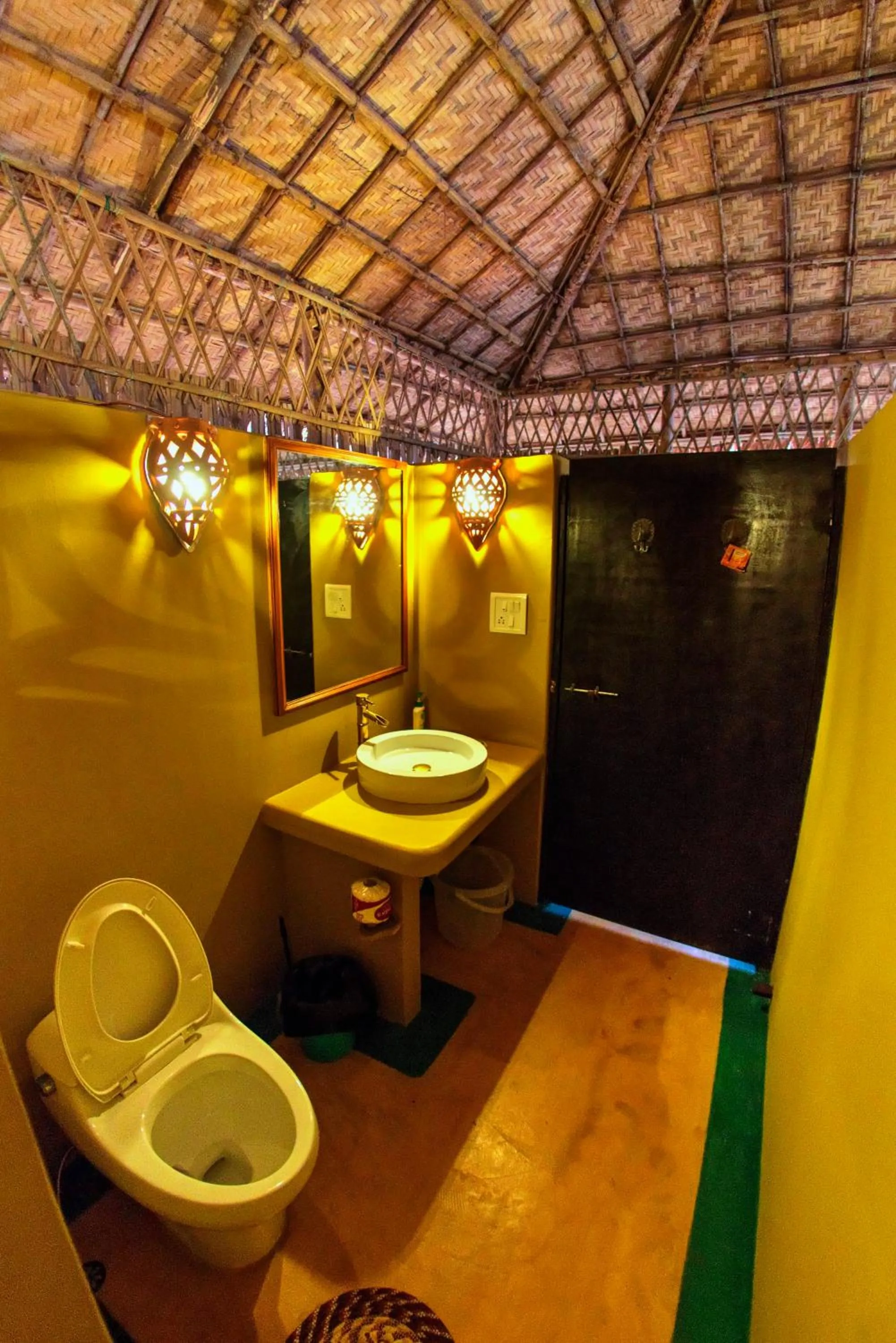 Shower in Beach Street Eco Resort - Mandrem