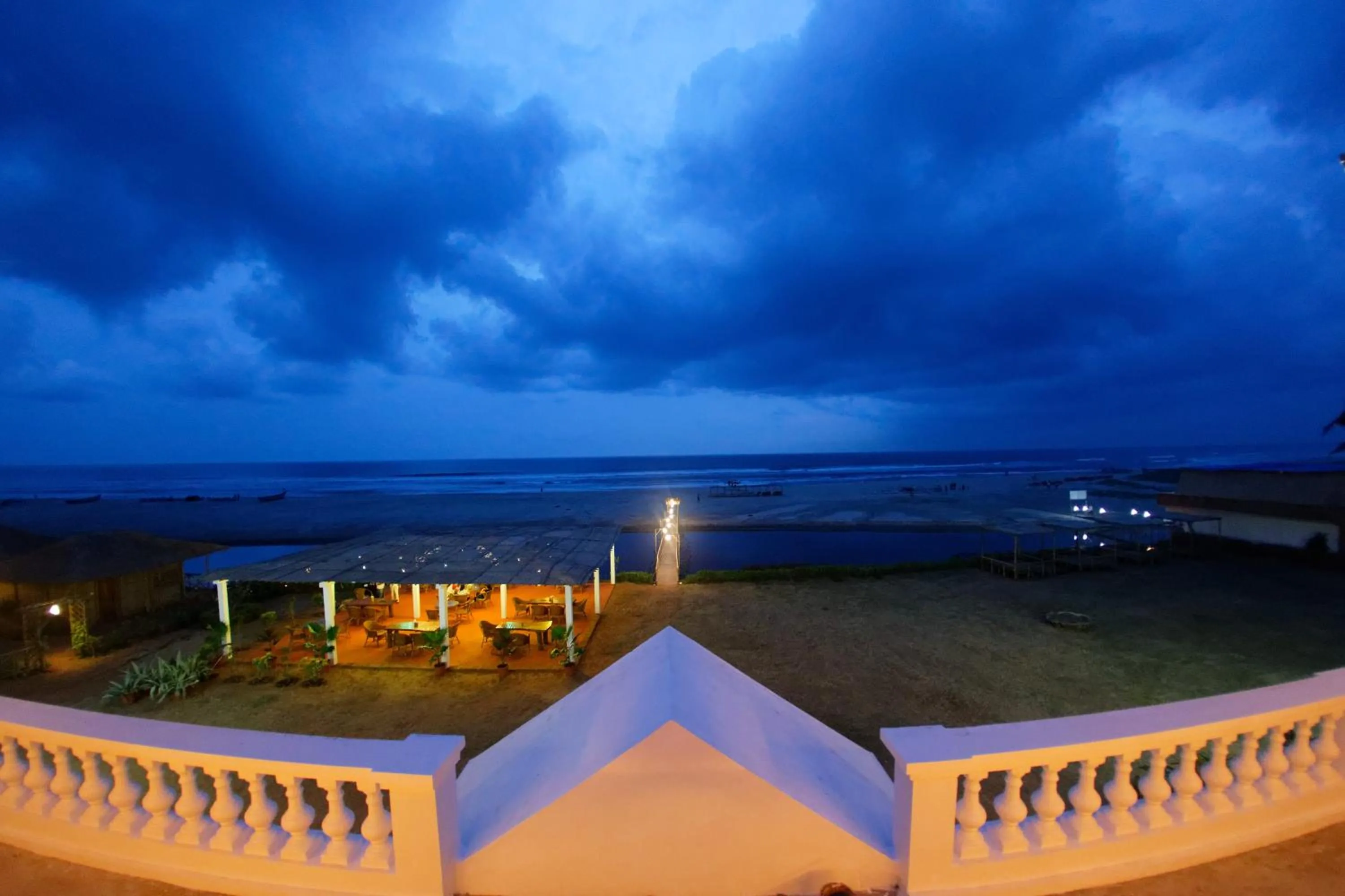 Bird's eye view in Beach Street Eco Resort - Mandrem