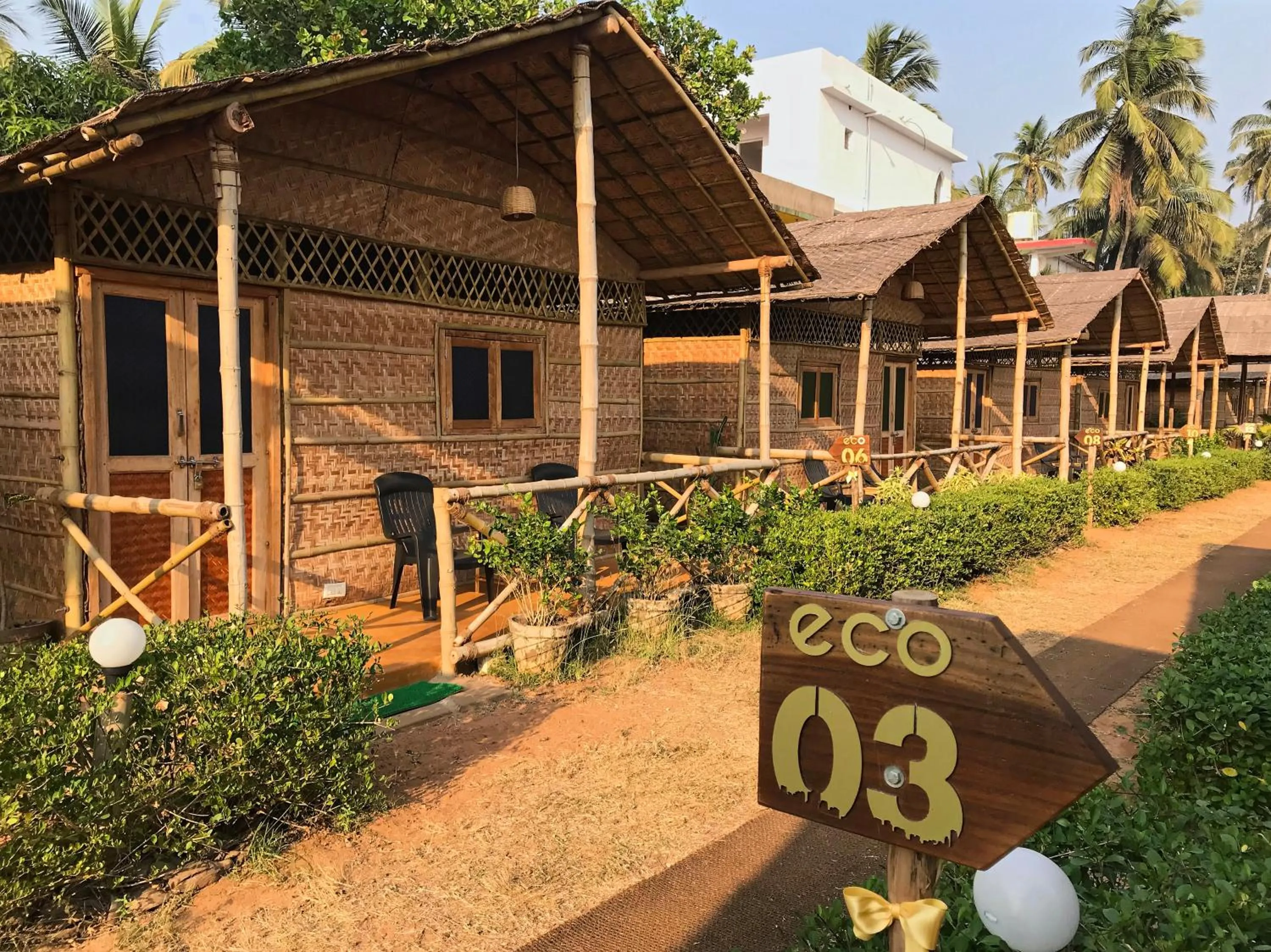 Garden in Beach Street Eco Resort - Mandrem