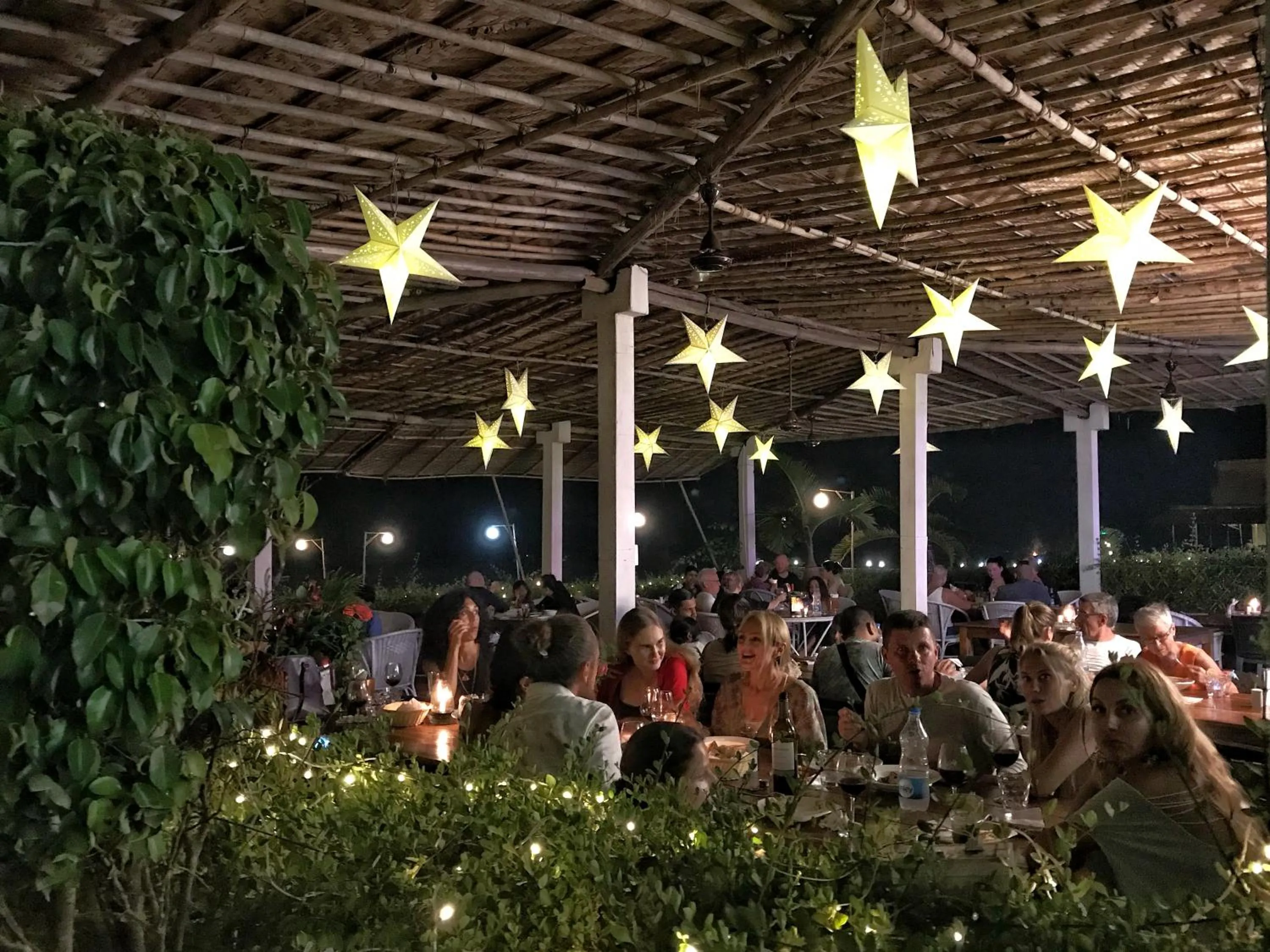 Restaurant/places to eat in Beach Street Eco Resort - Mandrem