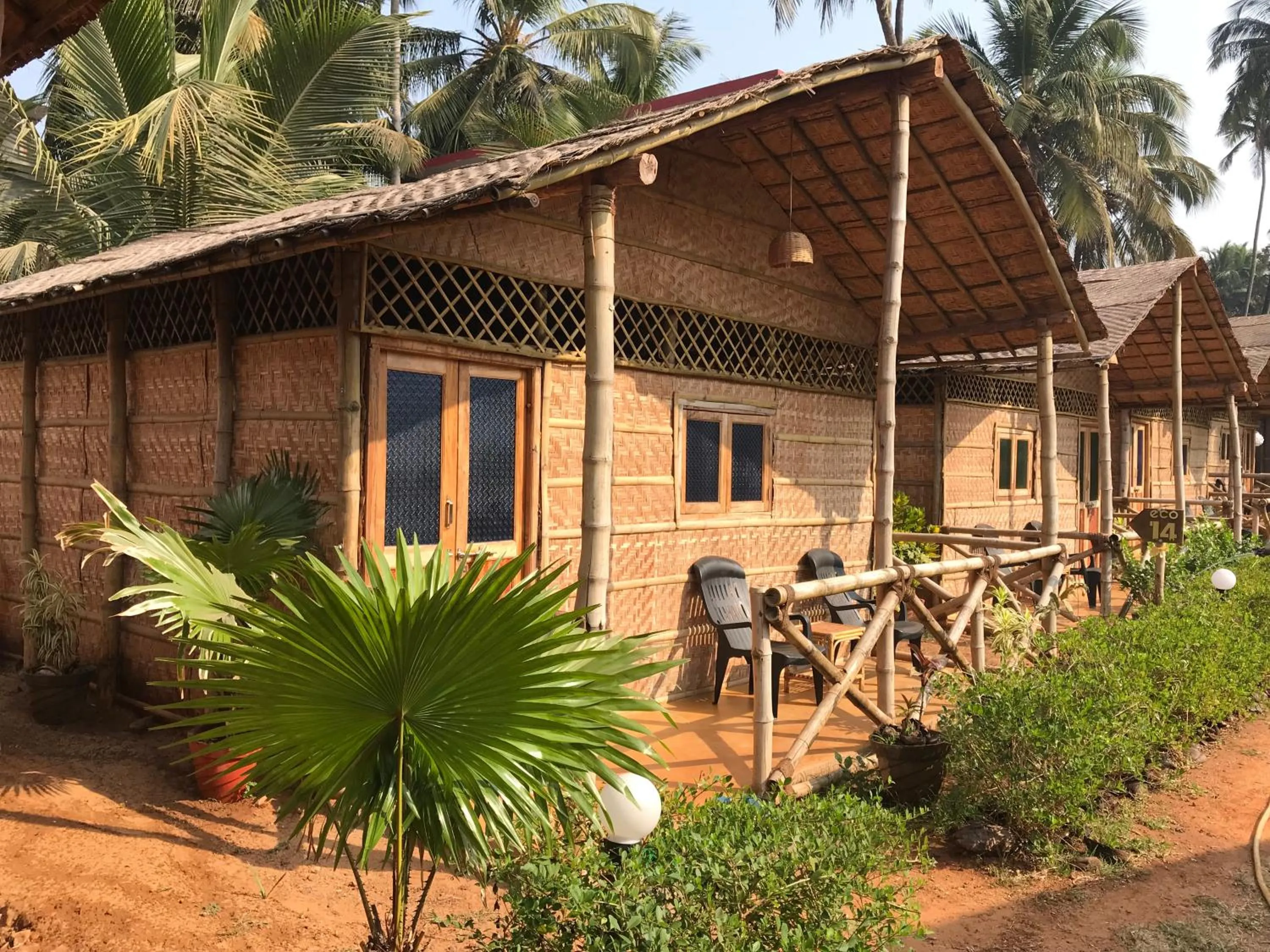 Shower in Beach Street Eco Resort - Mandrem