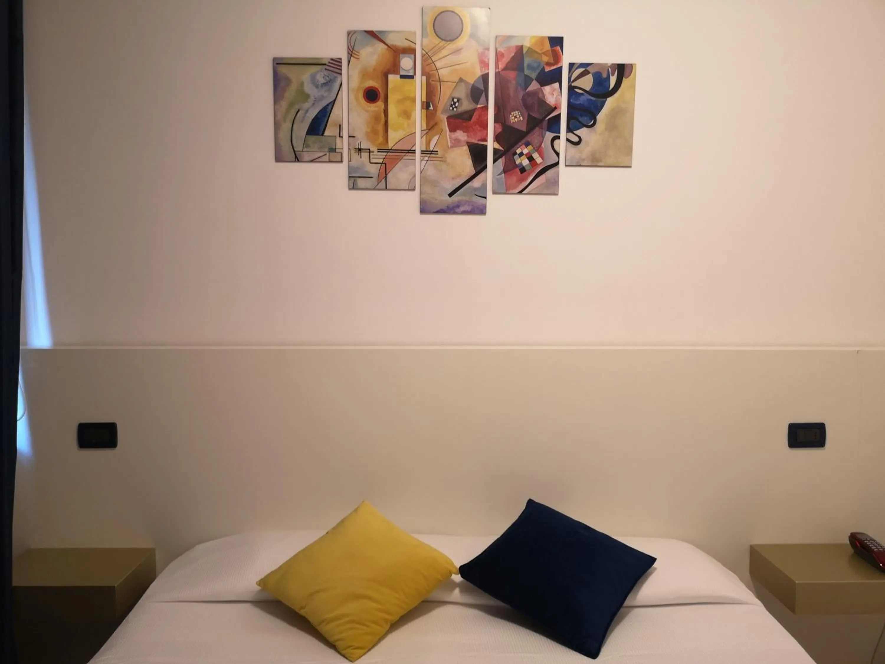 Bed in Oasi Park Hotel