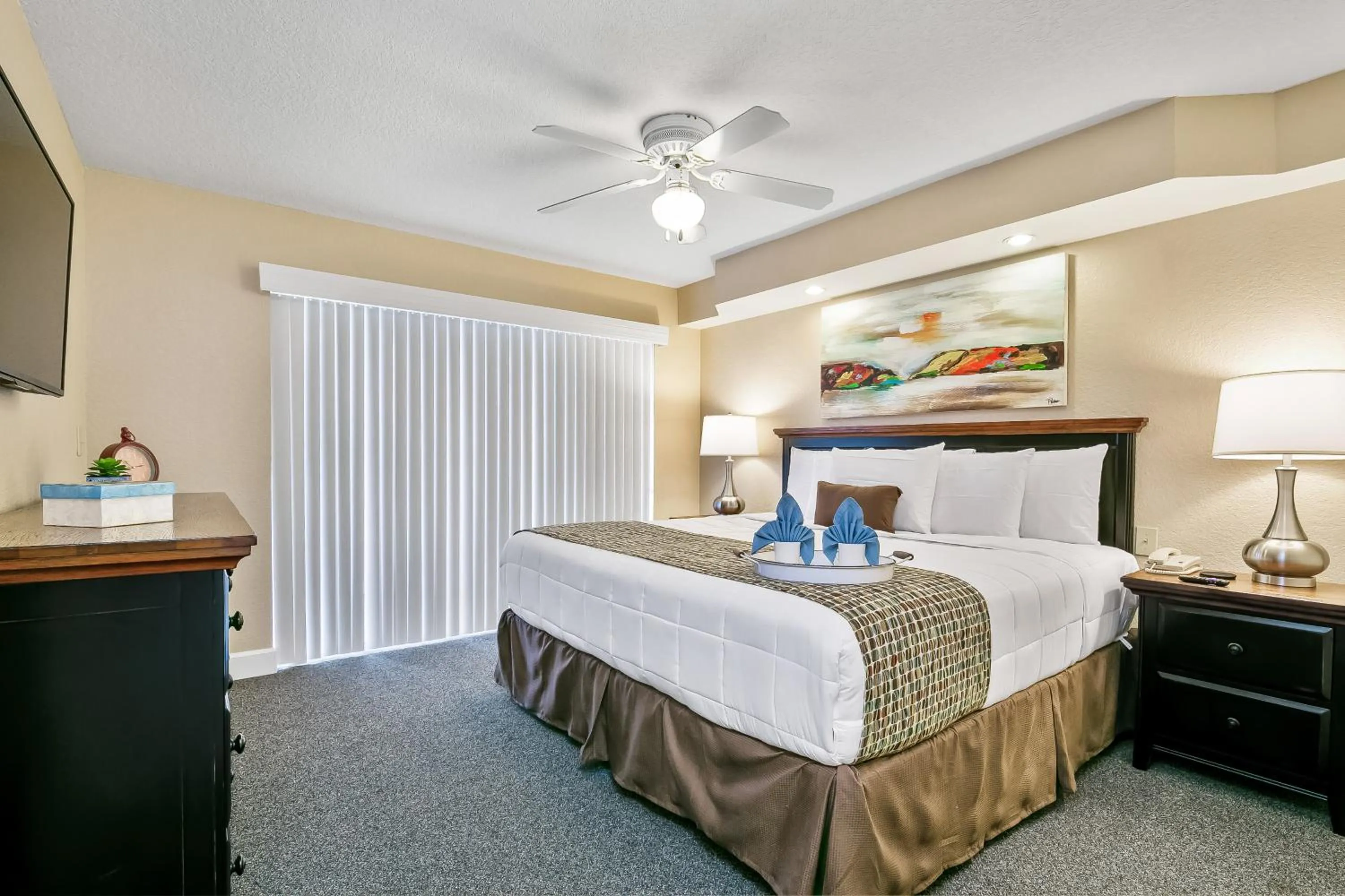 Bed in Silver Lake Resort