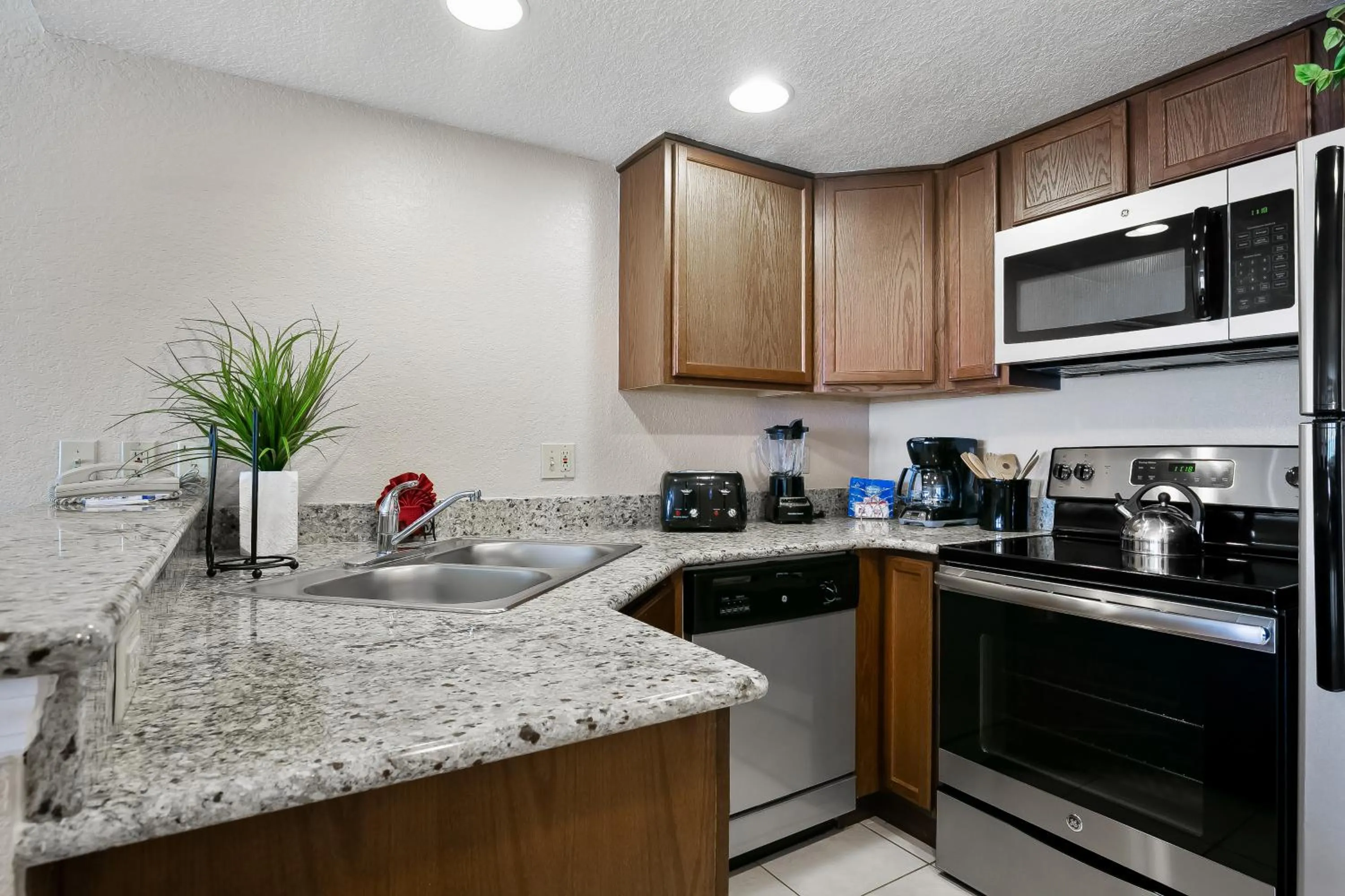kitchen in Silver Lake Resort