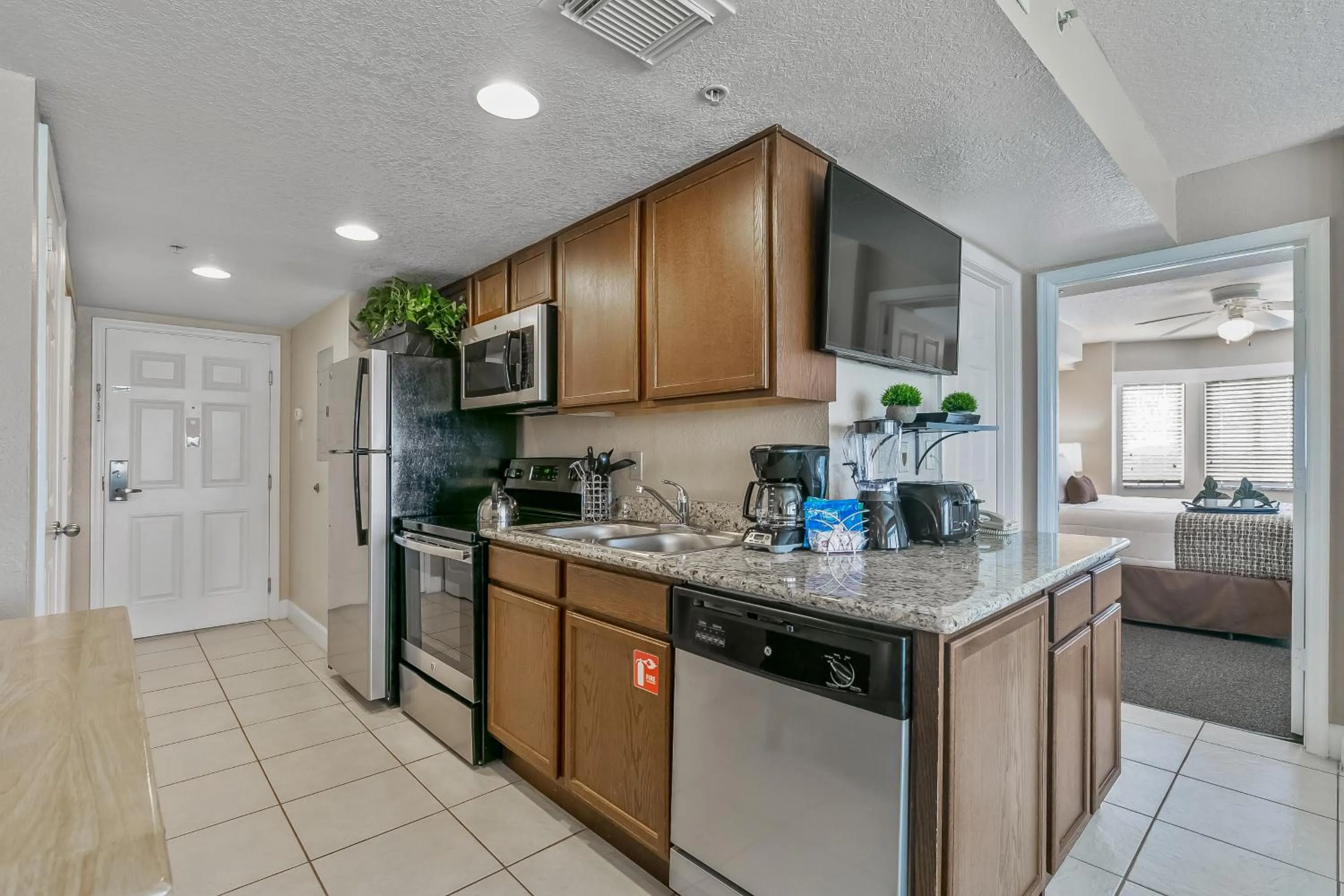 kitchen in Silver Lake Resort