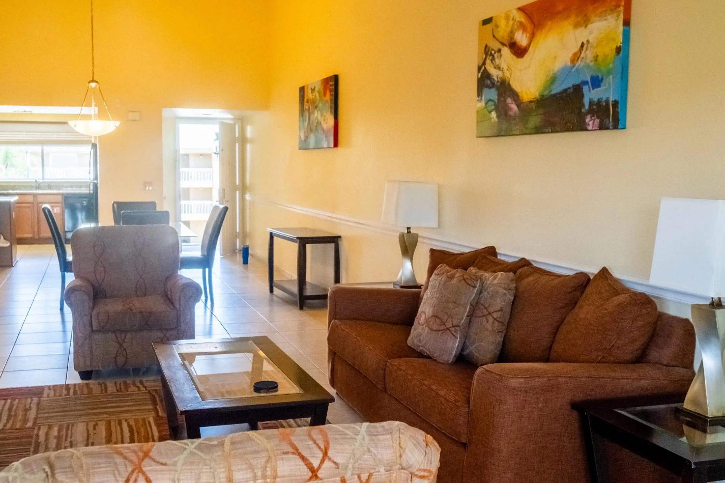 Living room in Silver Lake Resort