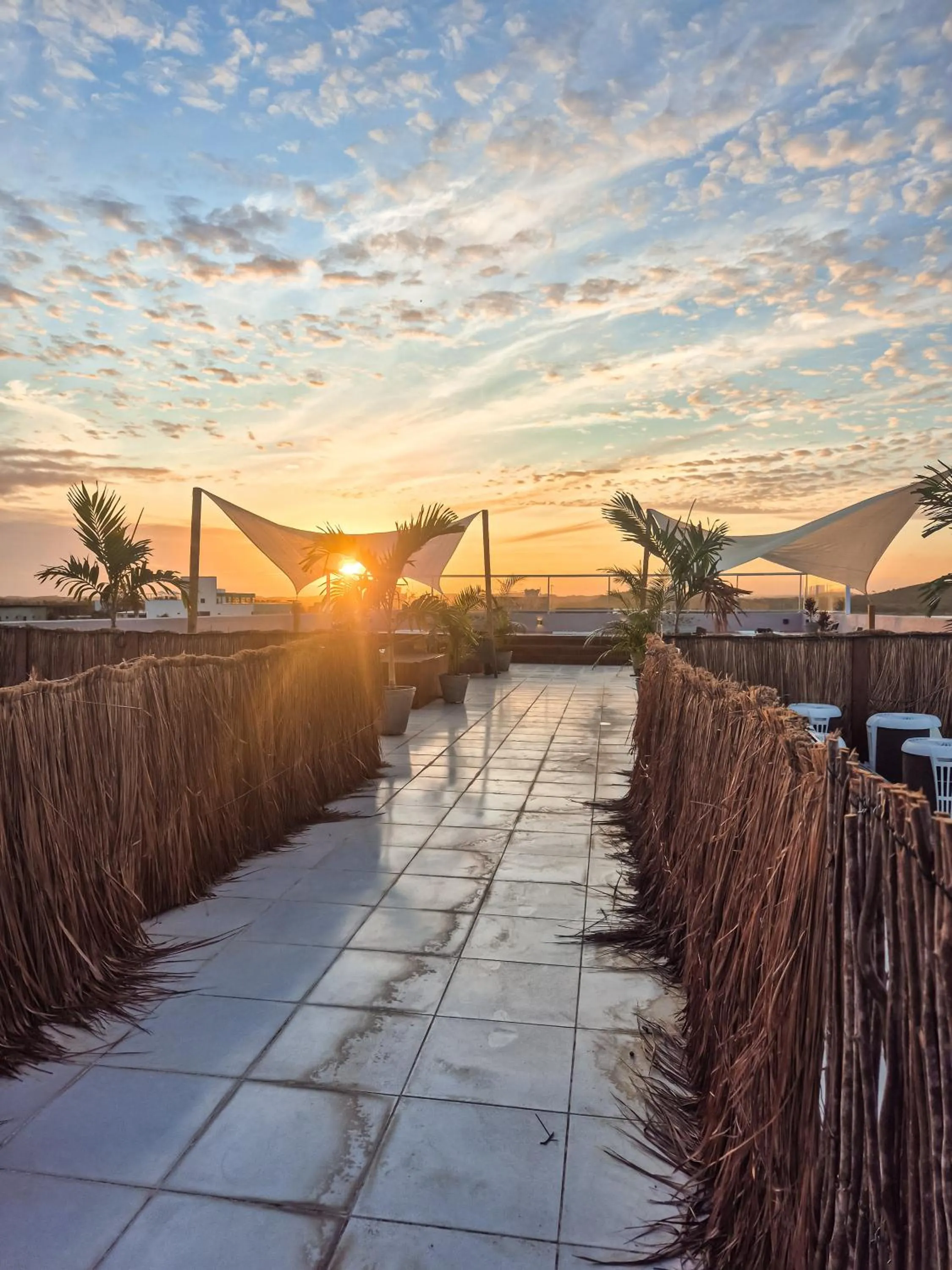 Balcony/Terrace in Atlântico Sul Hotel