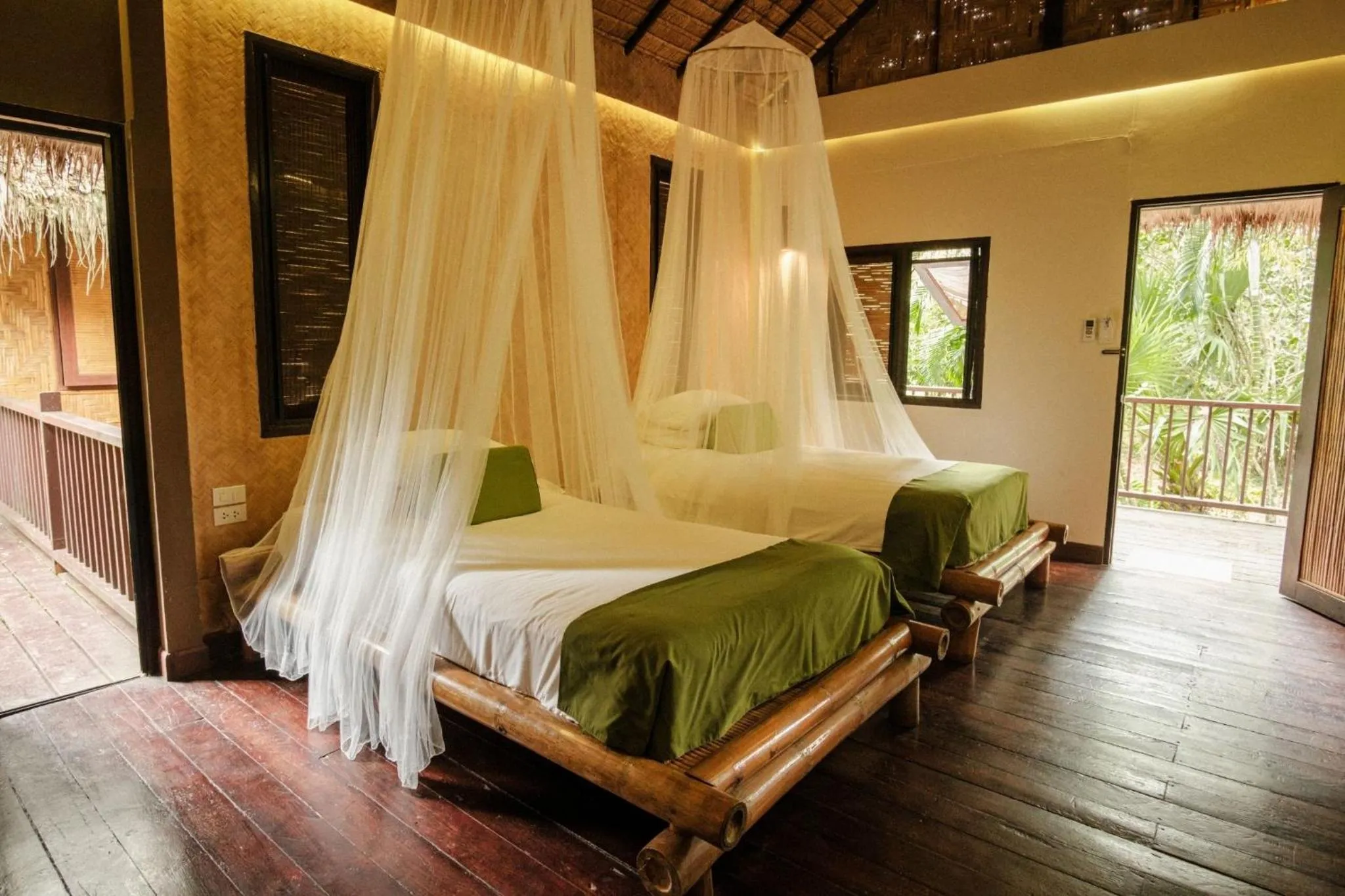 Bed in Wareerak Hot Spring & Wellness- SHA Extra Plus