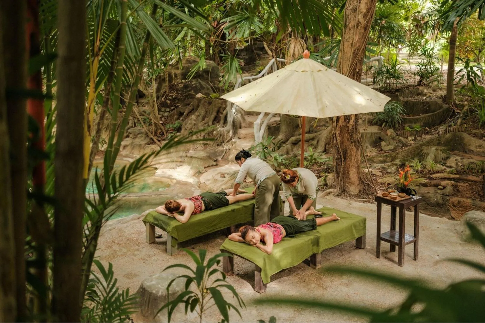 Hot Spring Bath in Wareerak Hot Spring & Wellness- SHA Extra Plus