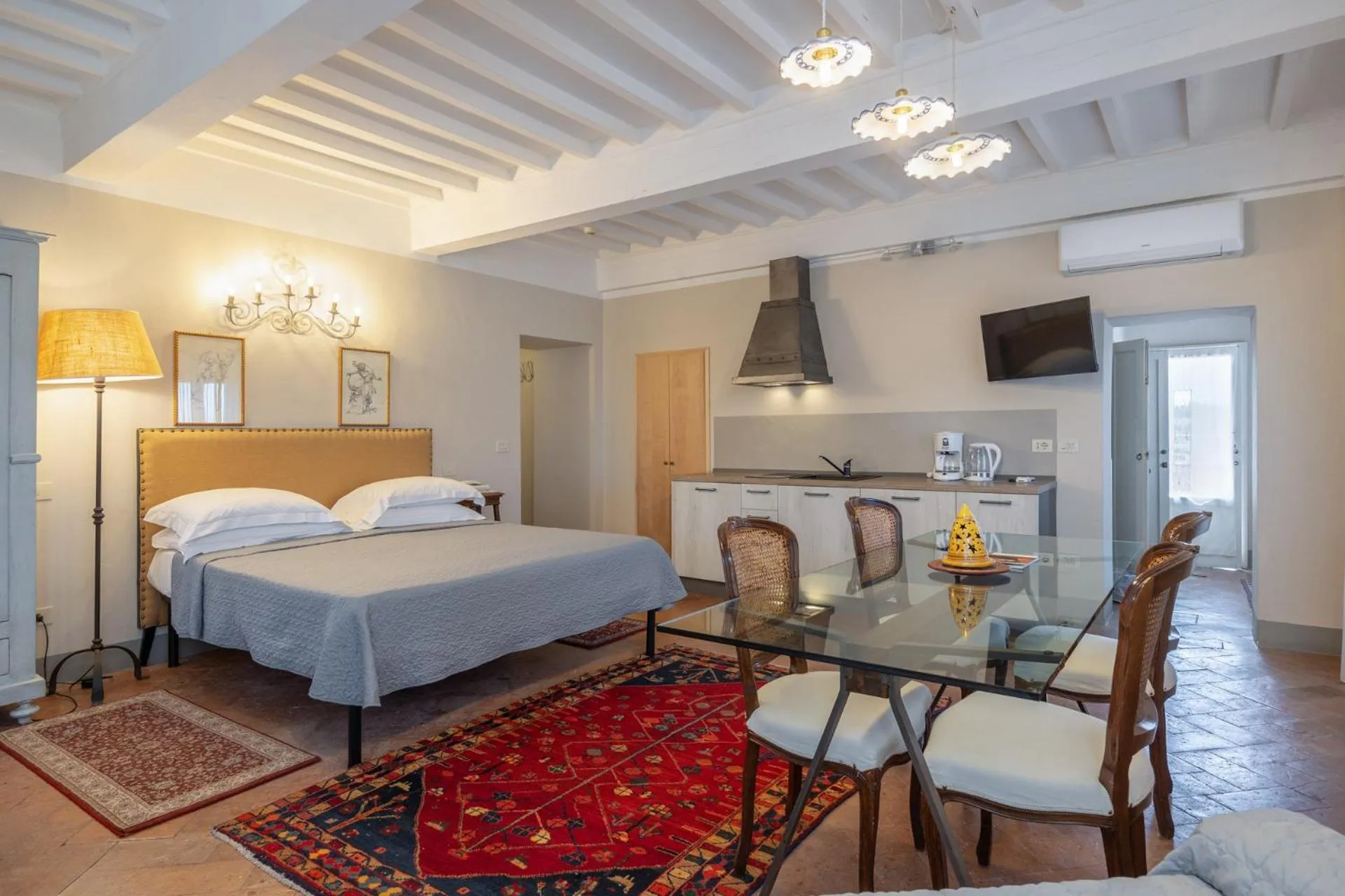 Bedroom, Bed in Hotel San Michele