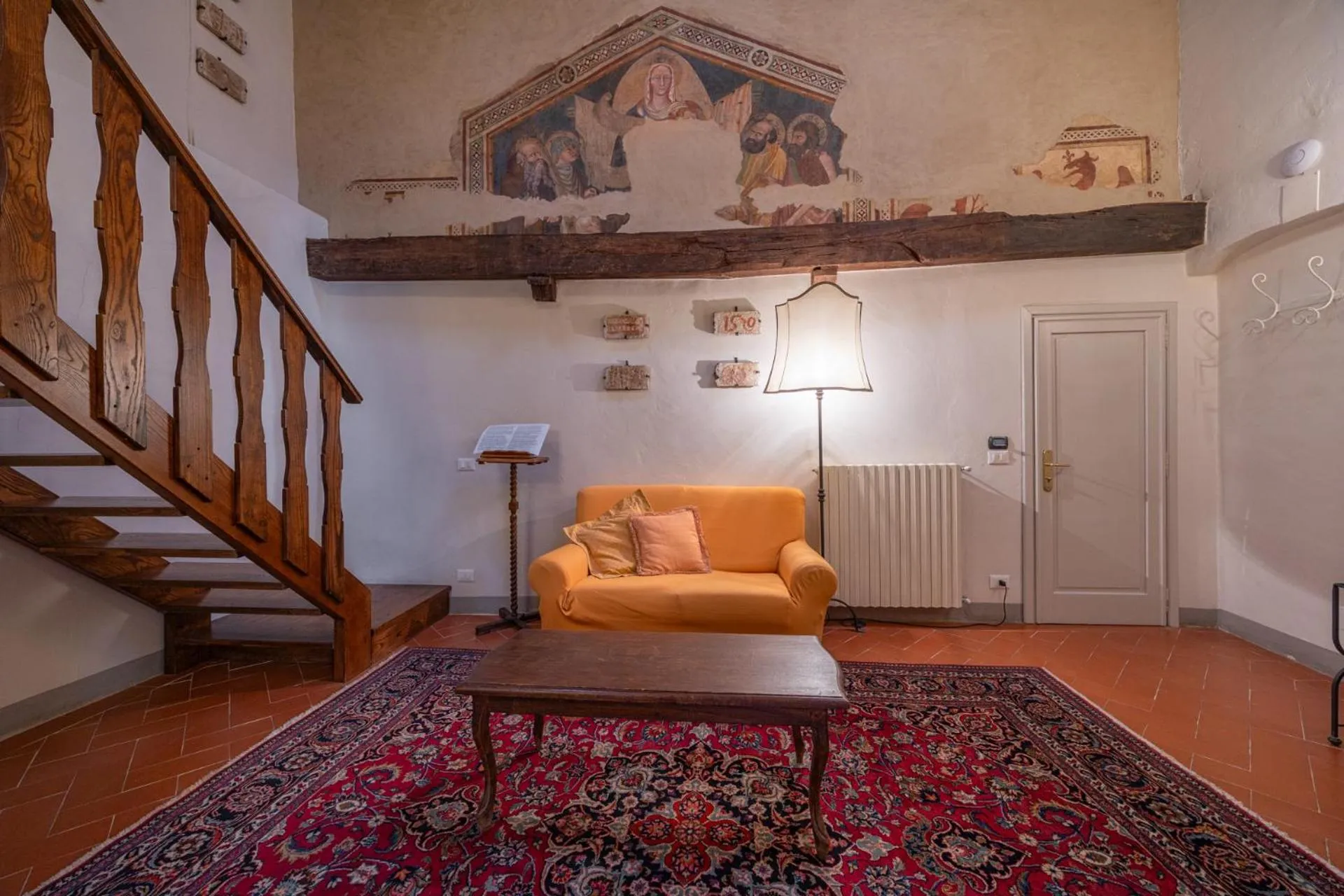 Seating area in Hotel San Michele
