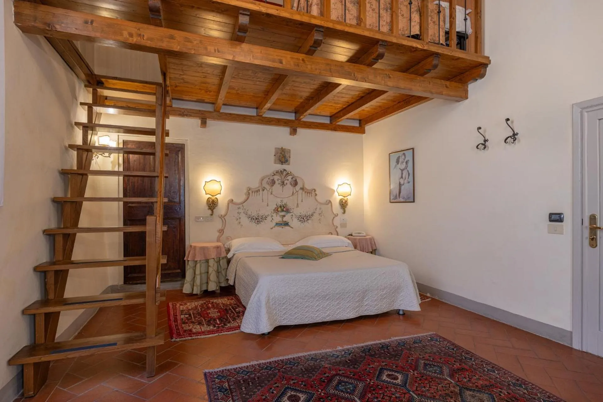 Bed in Hotel San Michele