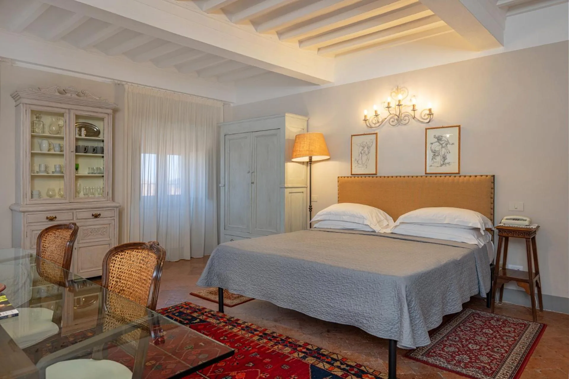 Bed in Hotel San Michele