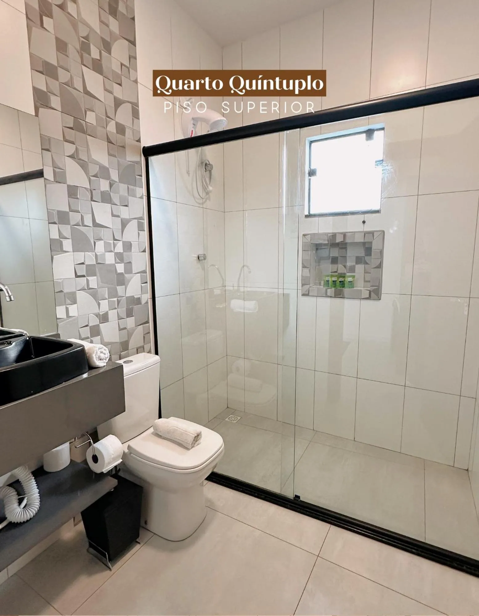 Bathroom in Pousada Villa Vantino