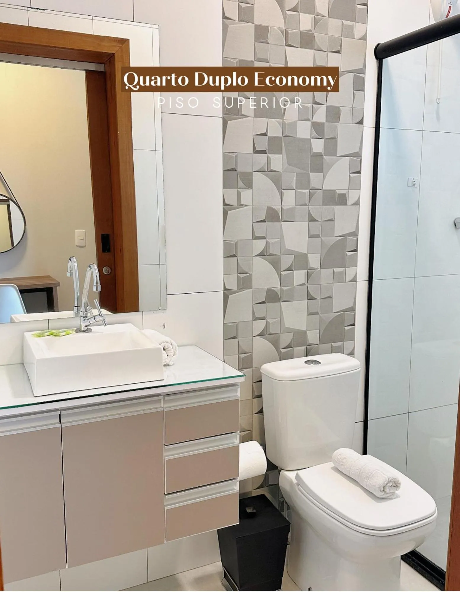 Bathroom in Pousada Villa Vantino