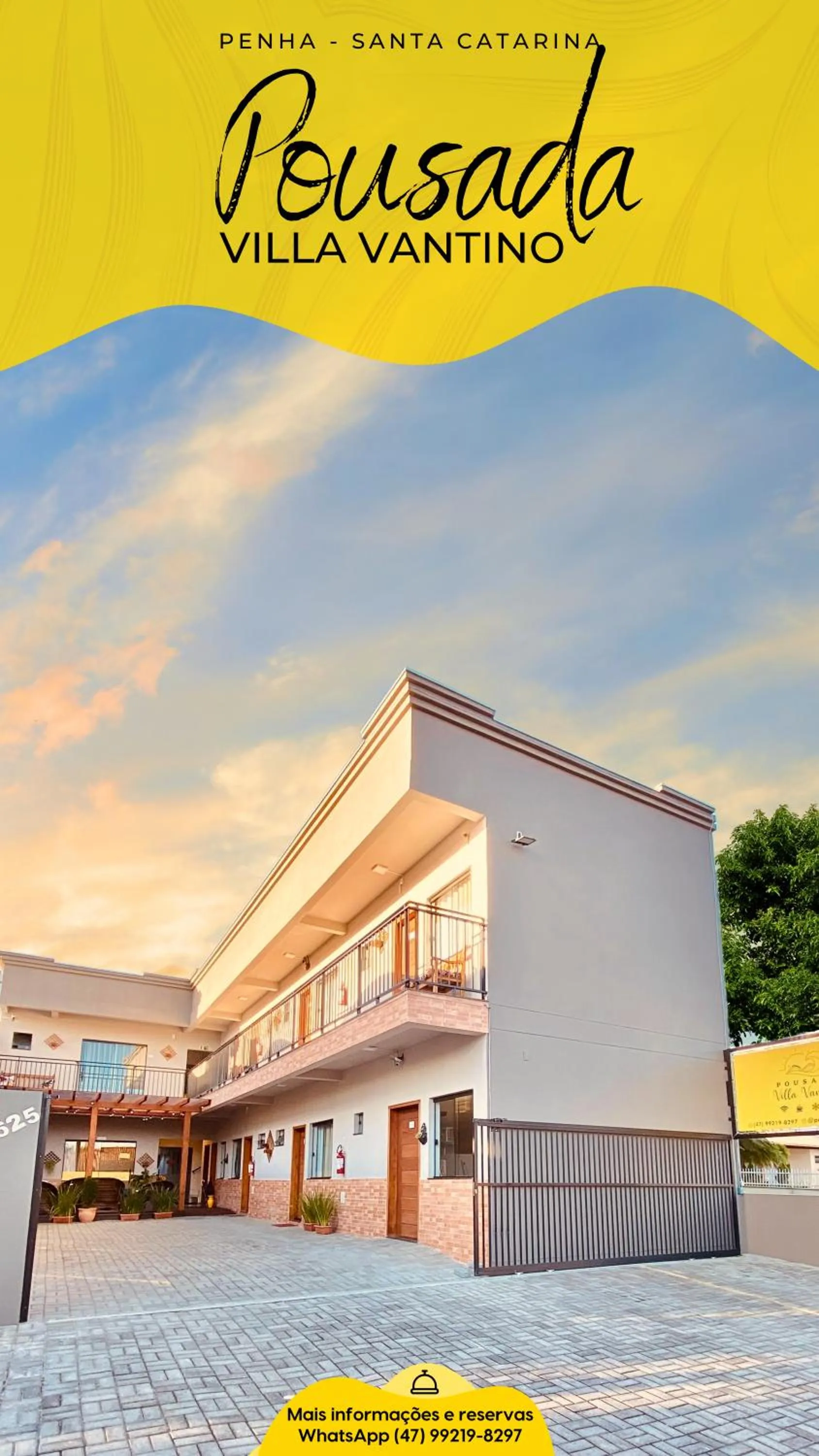 Facade/entrance in Pousada Villa Vantino