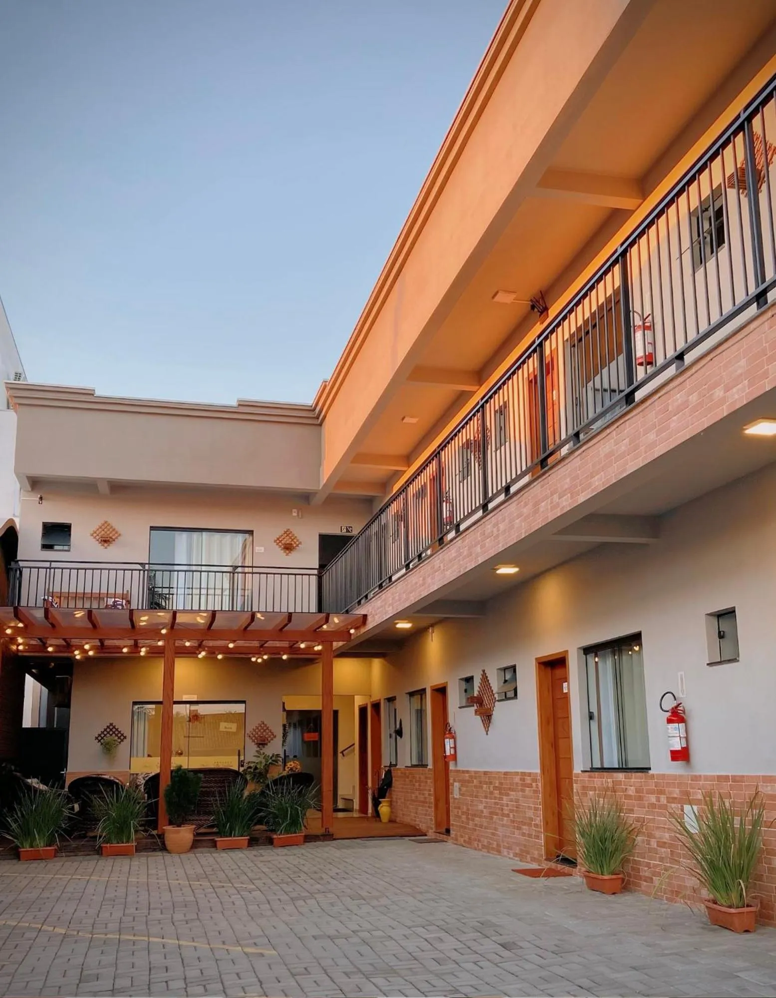 Property building in Pousada Villa Vantino