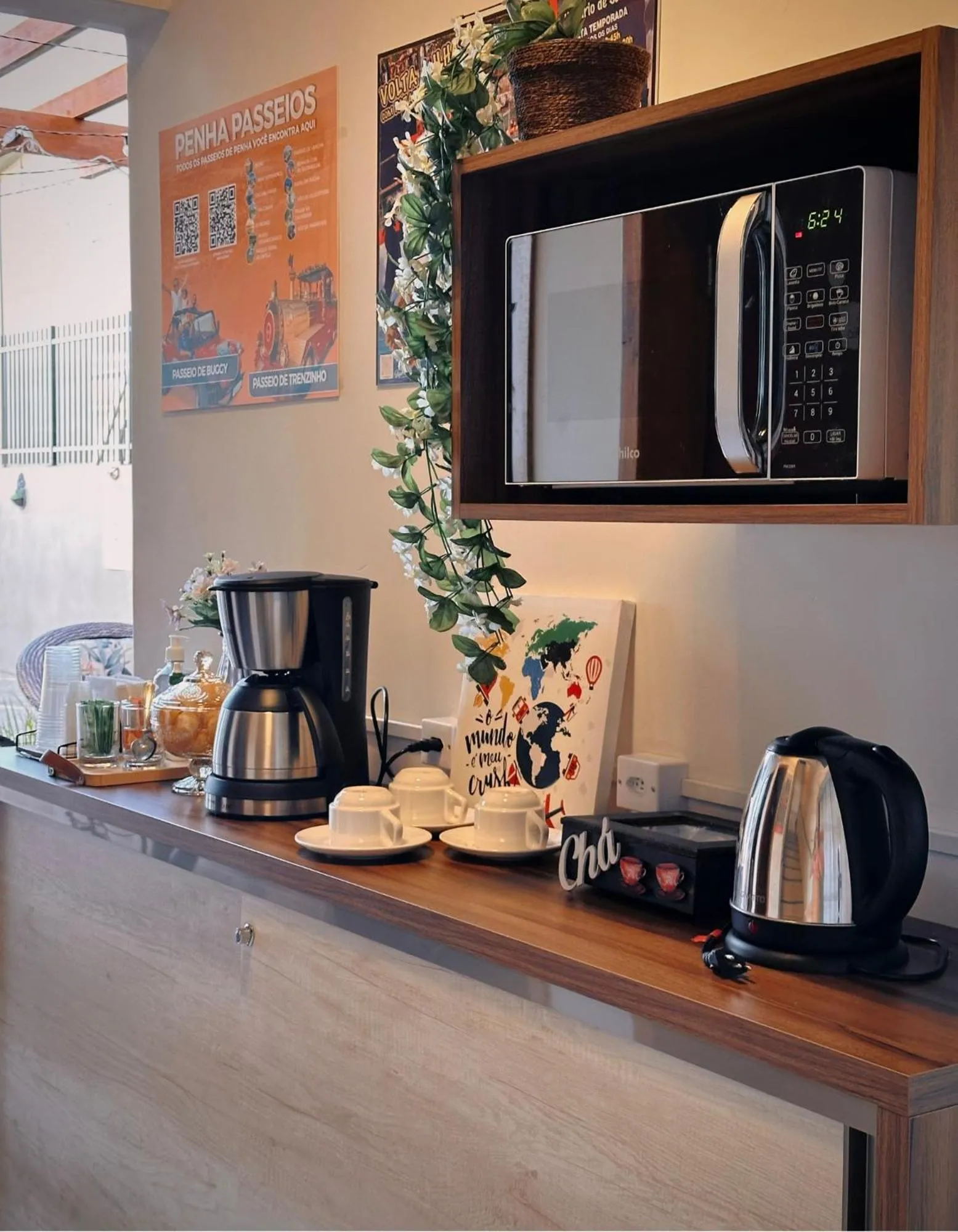 Coffee/tea facilities in Pousada Villa Vantino