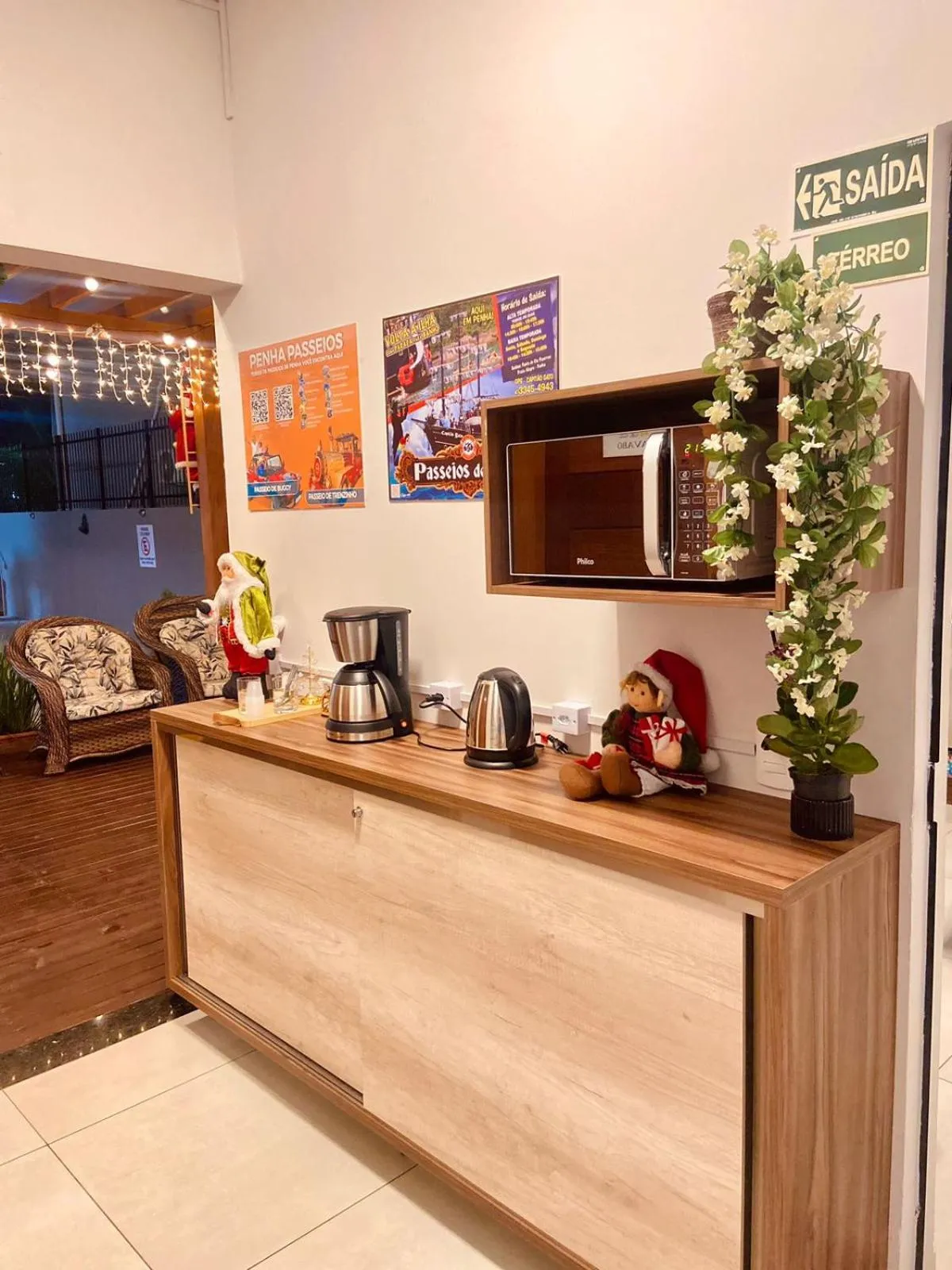 Coffee/tea facilities in Pousada Villa Vantino