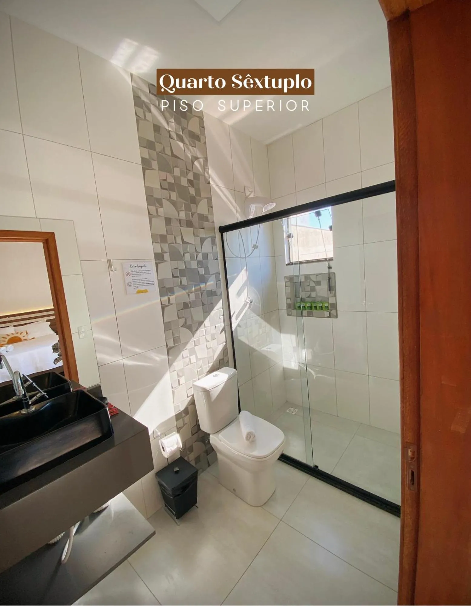Bathroom in Pousada Villa Vantino