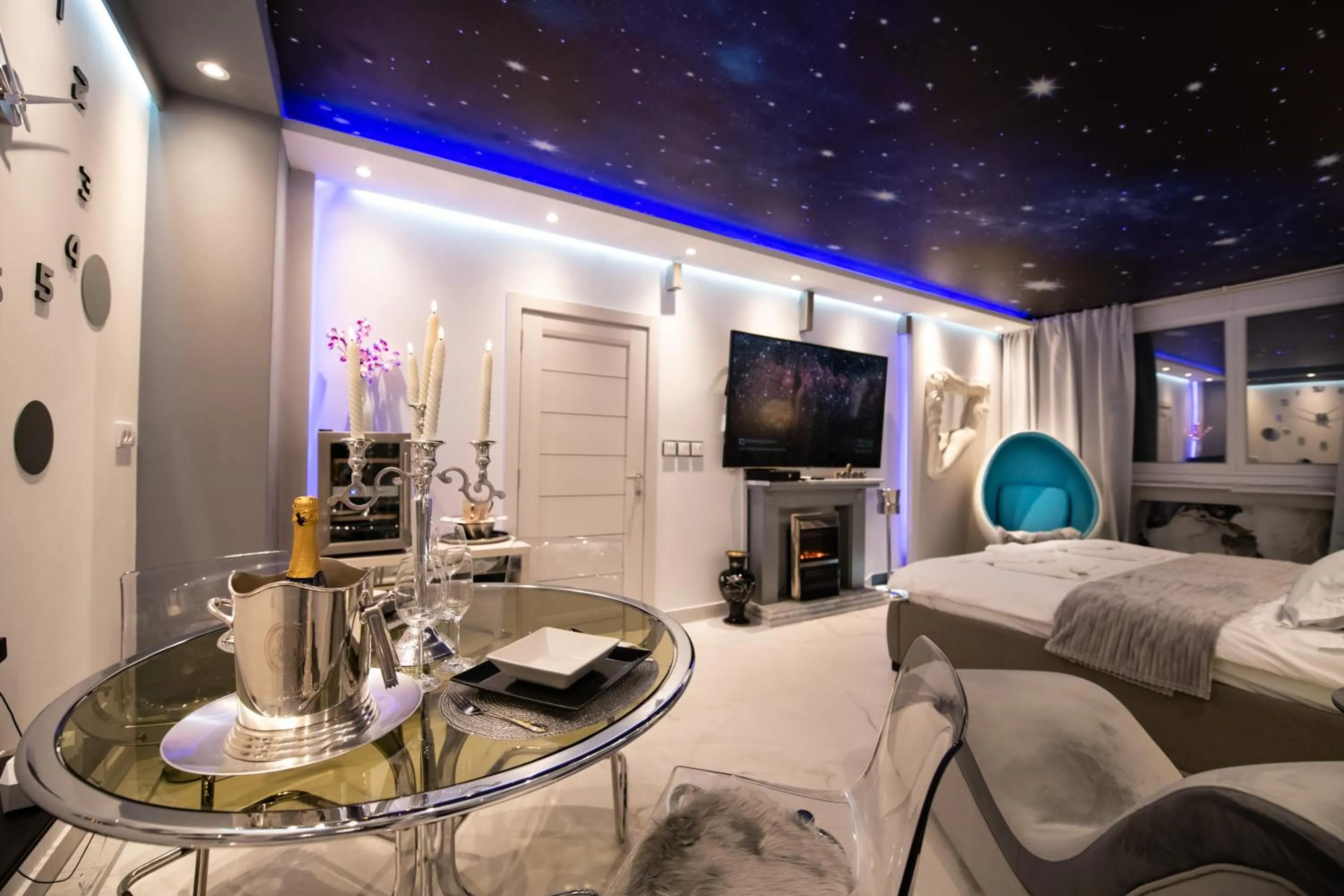 Dining area in Aurora Lux Spa Smart apartments