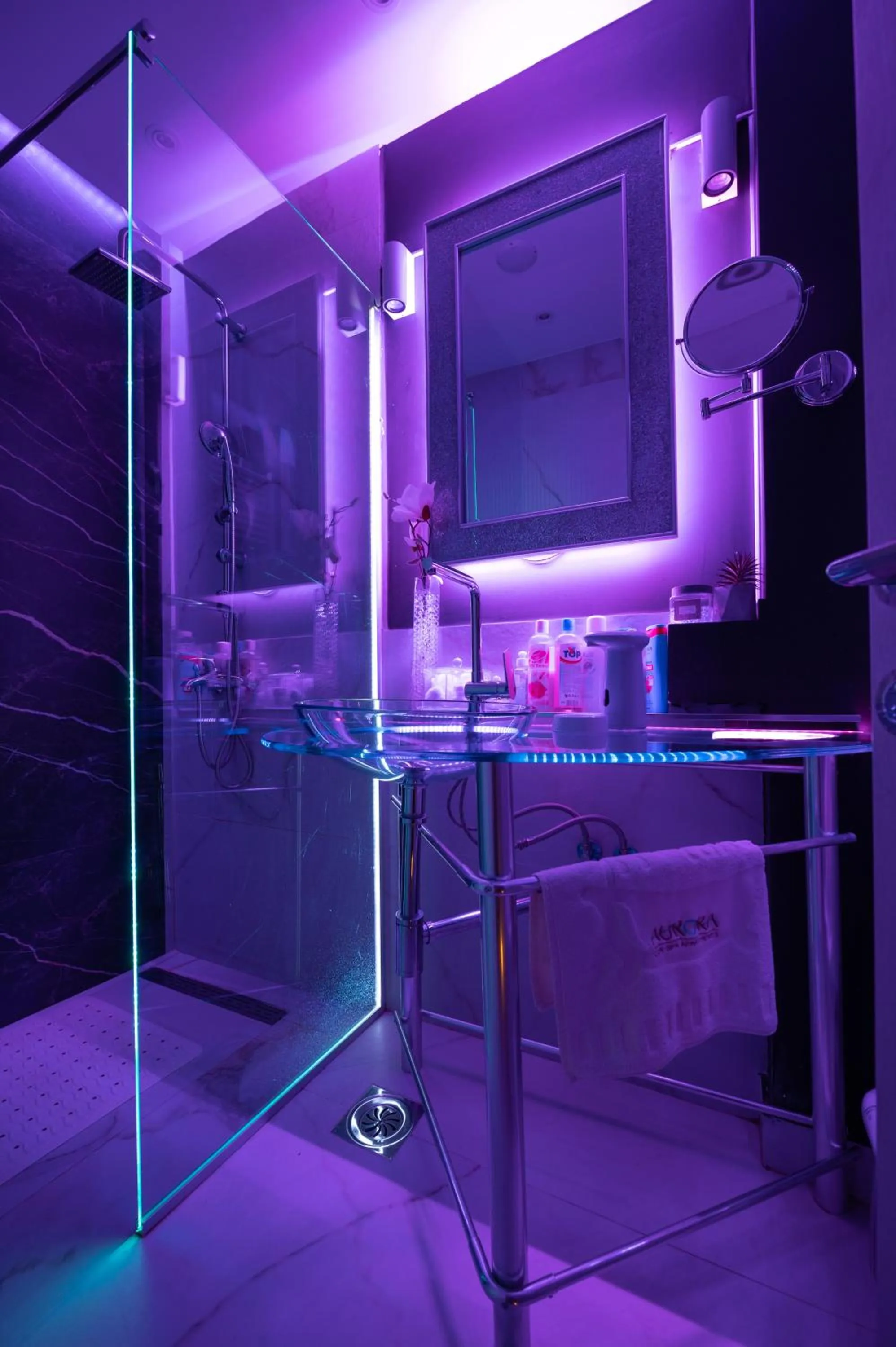 Bathroom in Aurora Lux Spa Smart apartments