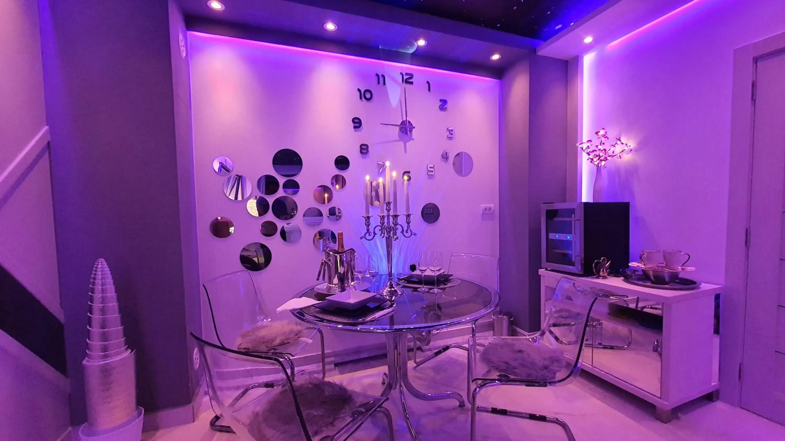 Dining area in Aurora Lux Spa Smart apartments