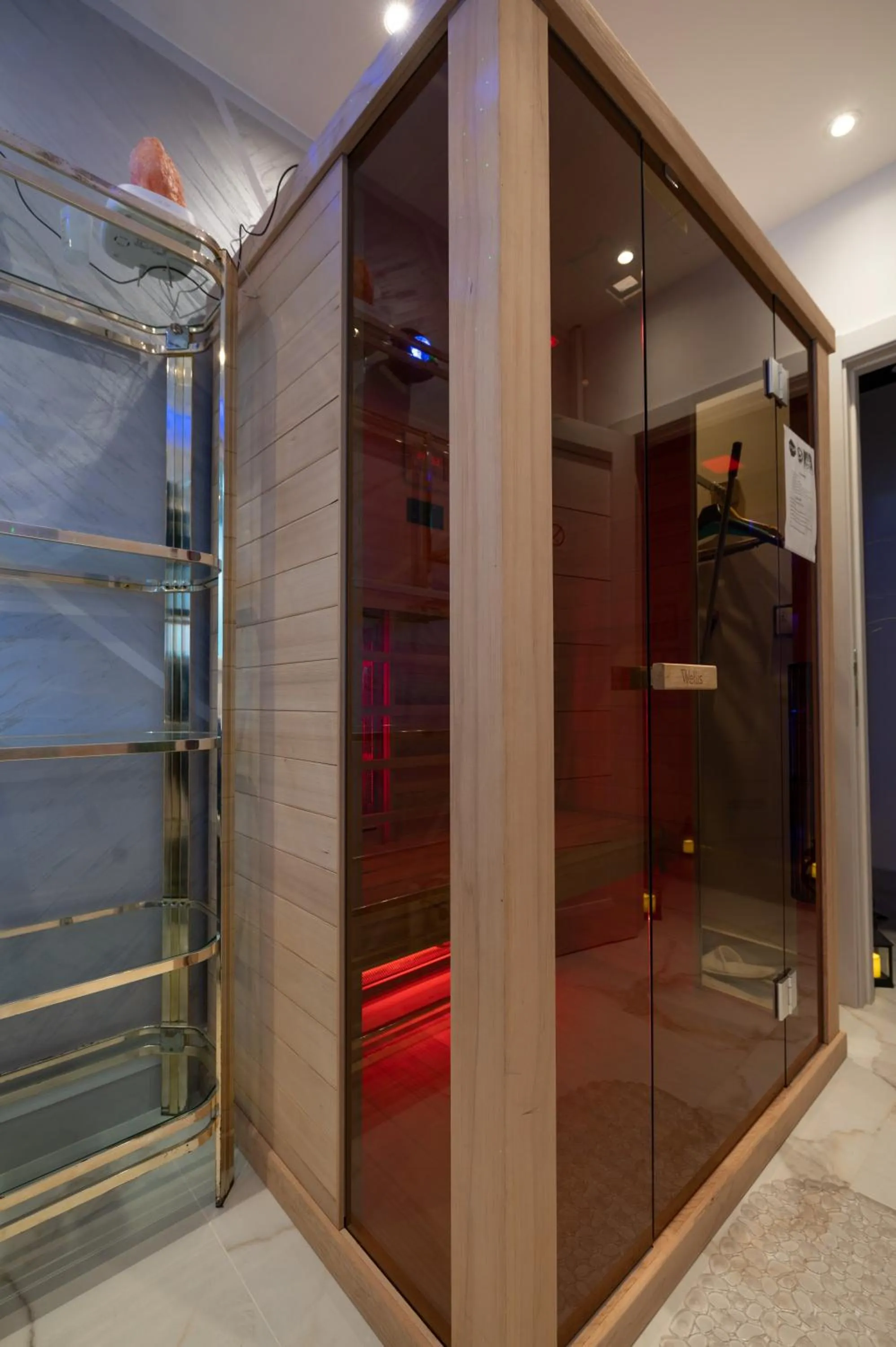 Sauna in Aurora Lux Spa Smart apartments