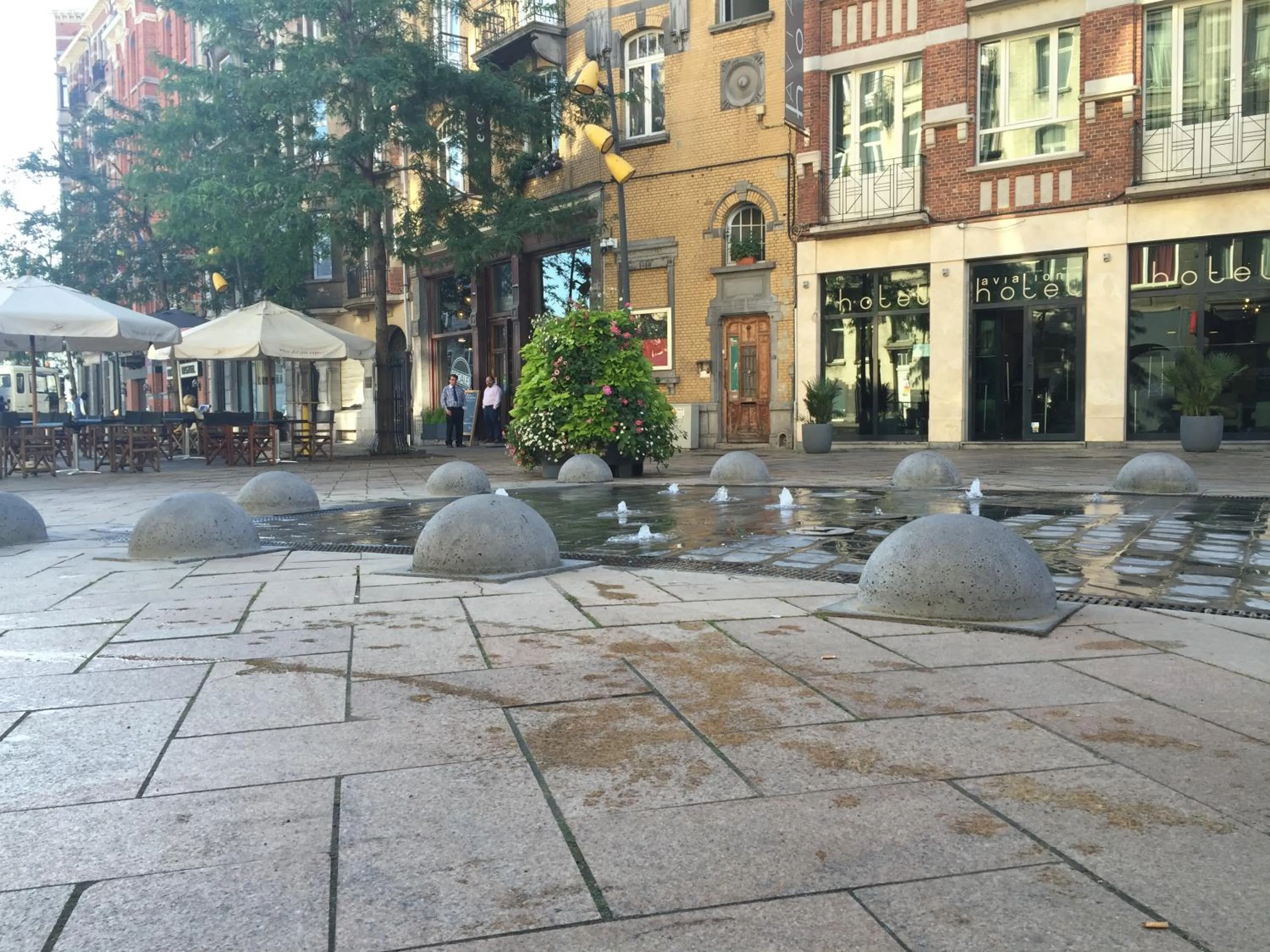 City view in Hotel Aviation