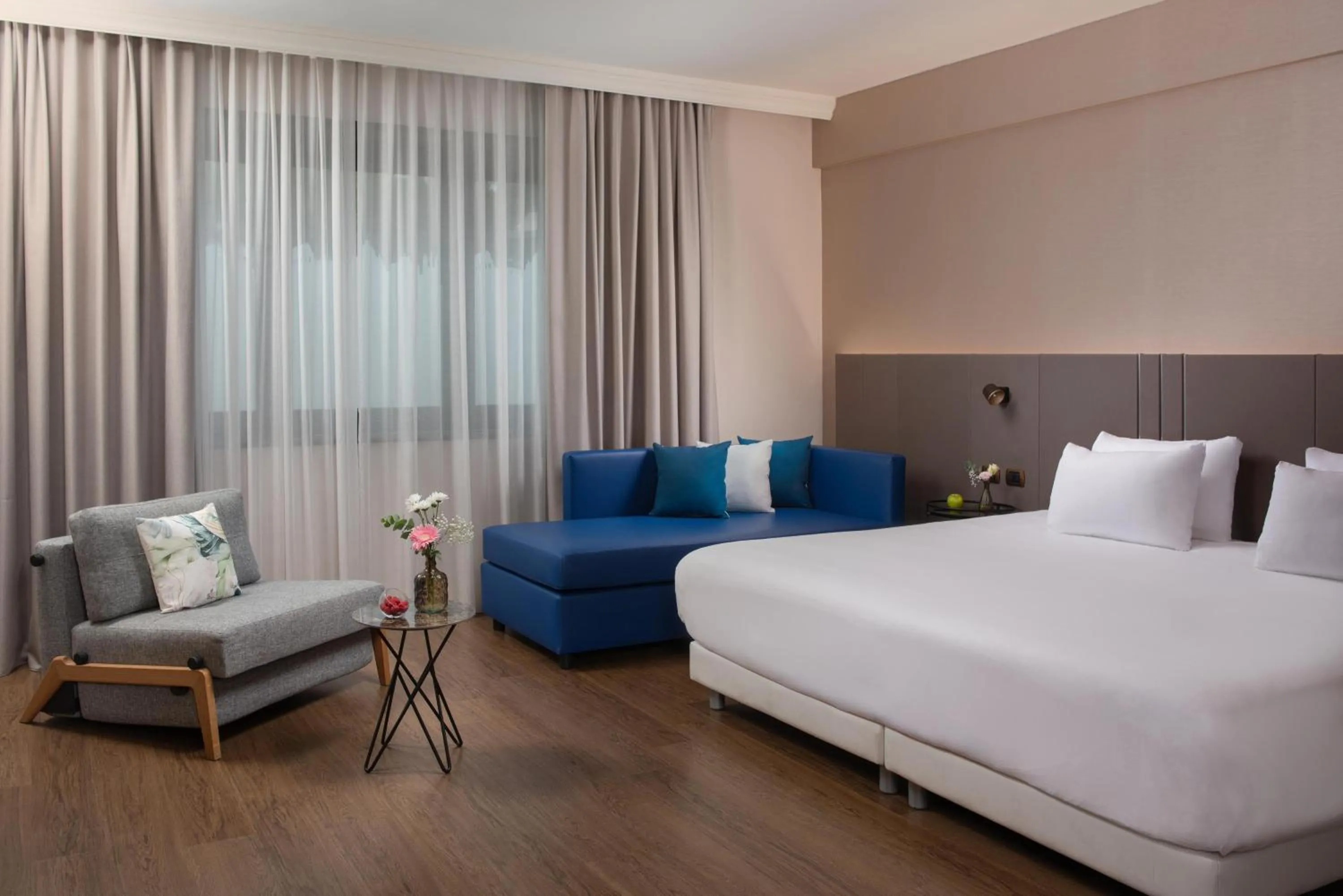 Bedroom, Bed in NH Roma Villa Carpegna