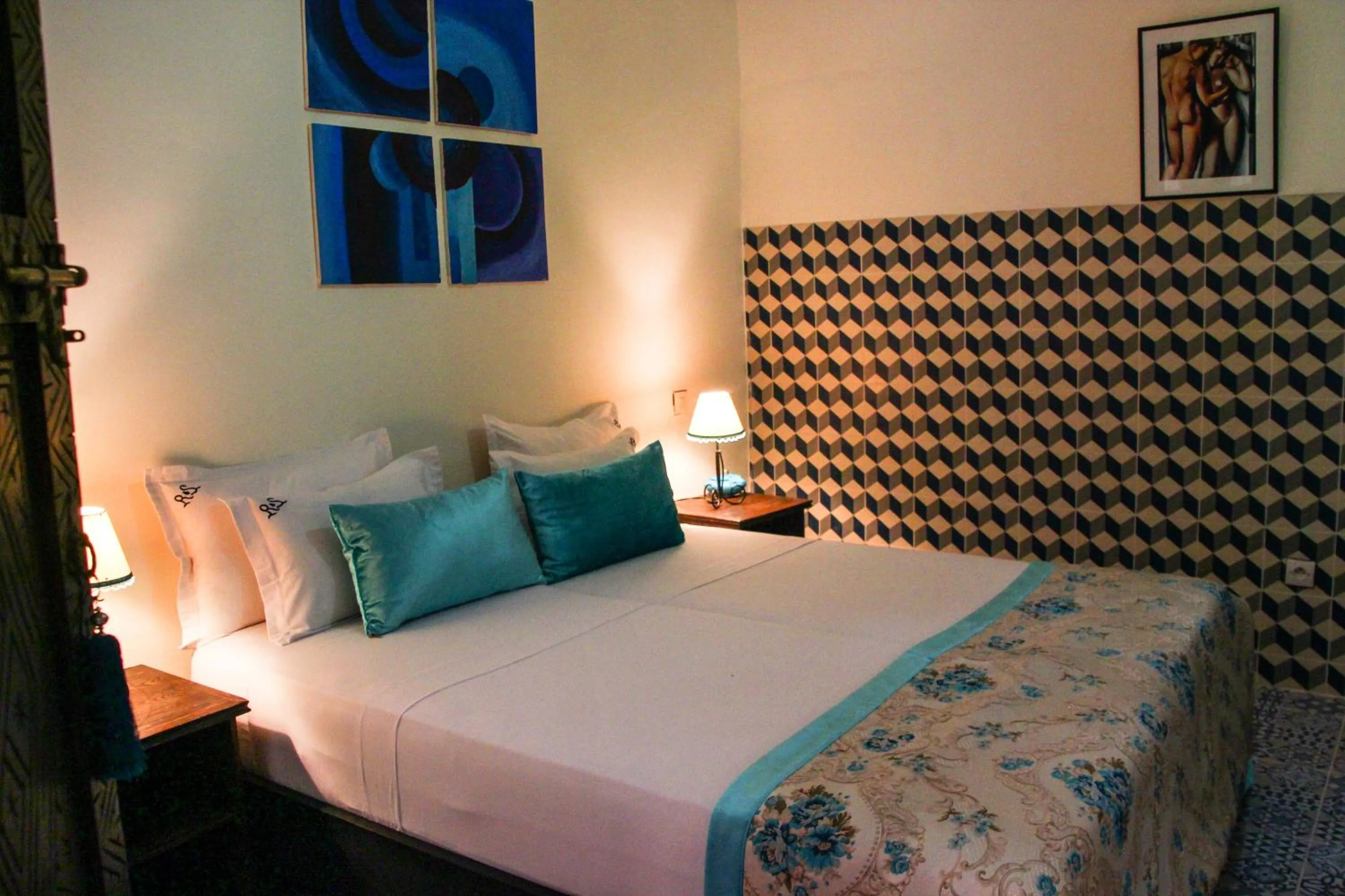 Bed in Riad De La Semaine