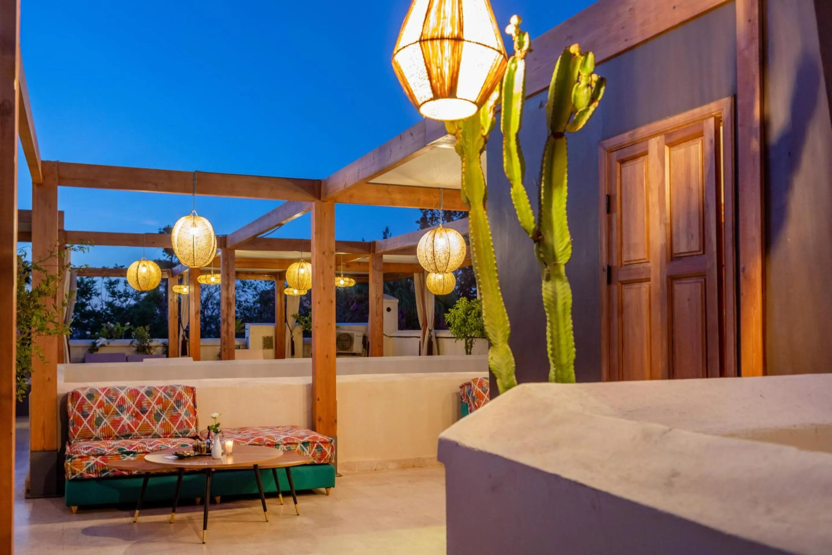 Patio in Riad Kahena