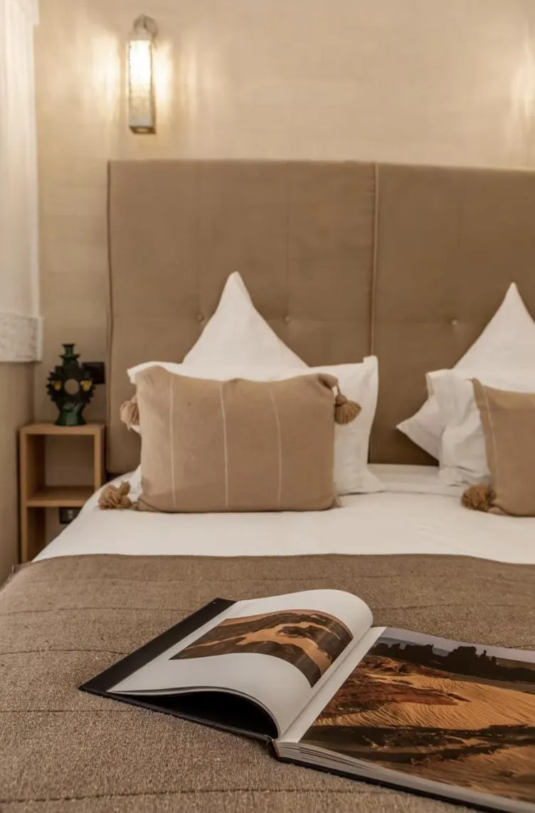 Bed in Riad Kahena