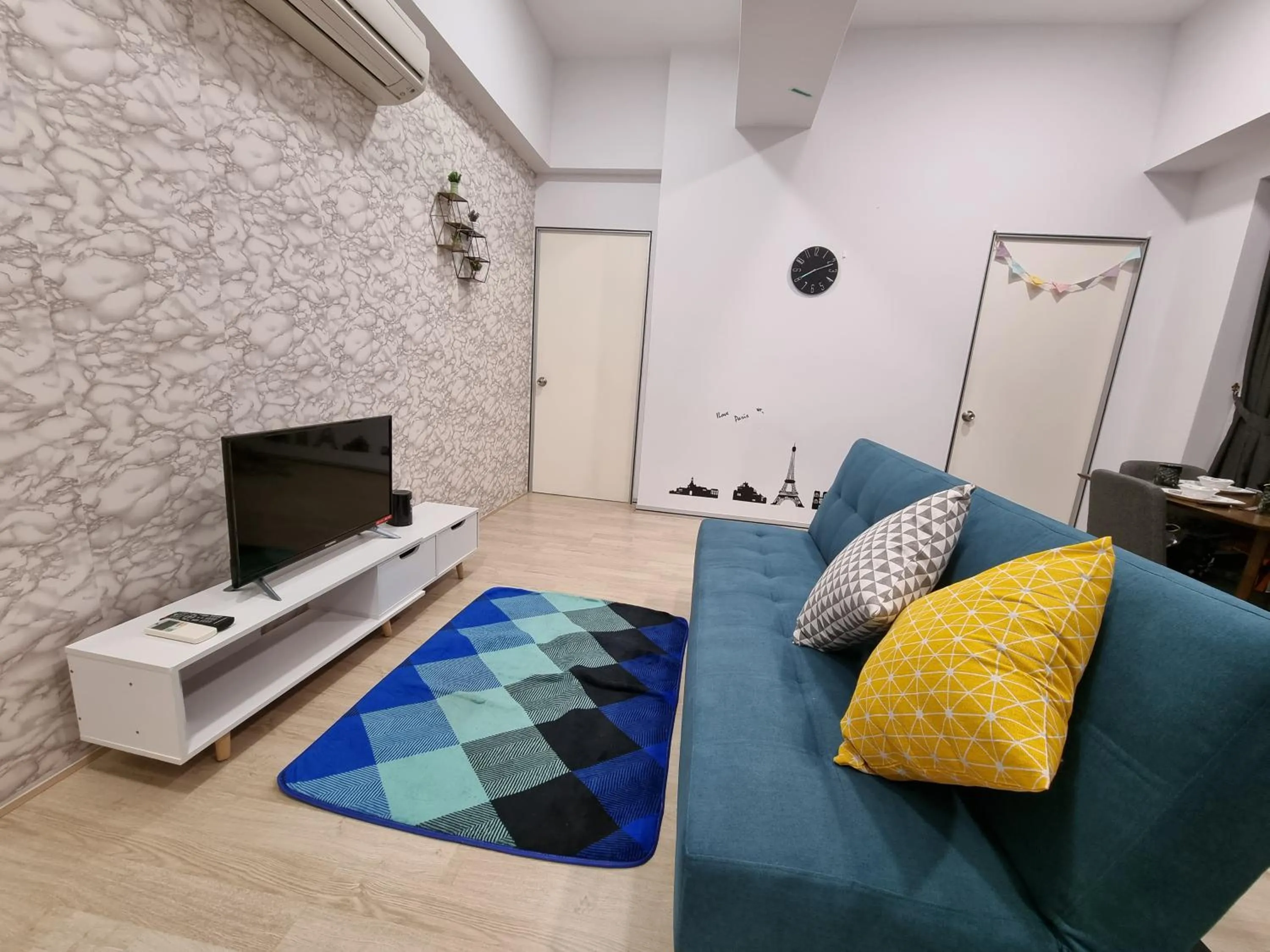 Living room in FREE Parking Revo Aurora I 2Bedroom l 5pax I Pavilion2