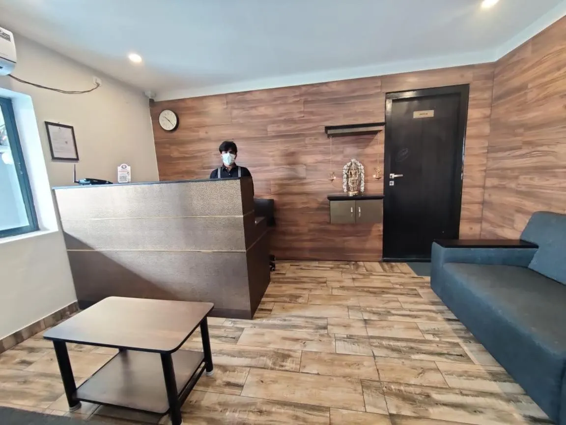 Seating area in HOTEL PARK KRISHNA