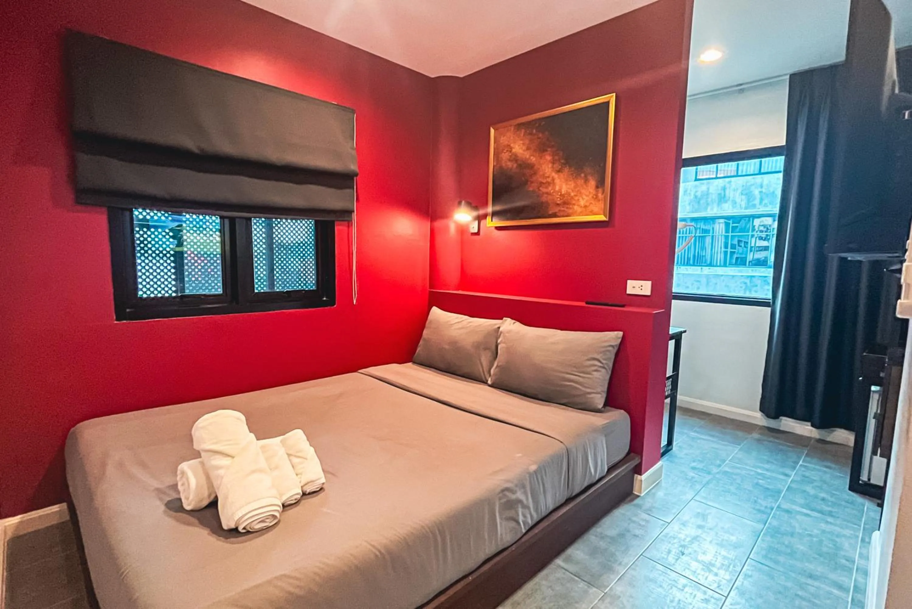 Bed in WiRE BANGKOK PRAKHANONG